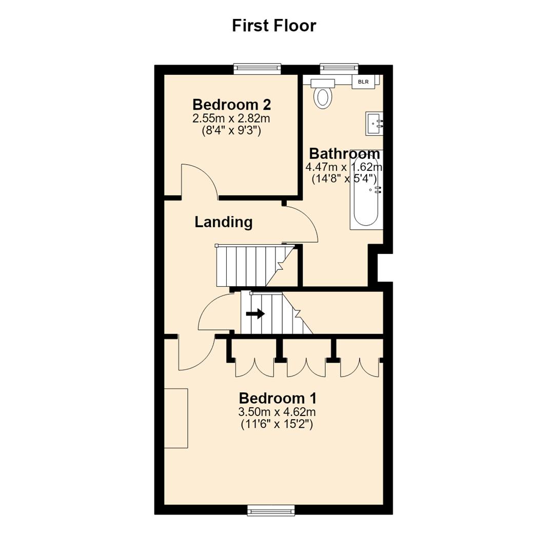 470, Manchester Road, Accrington floorplan