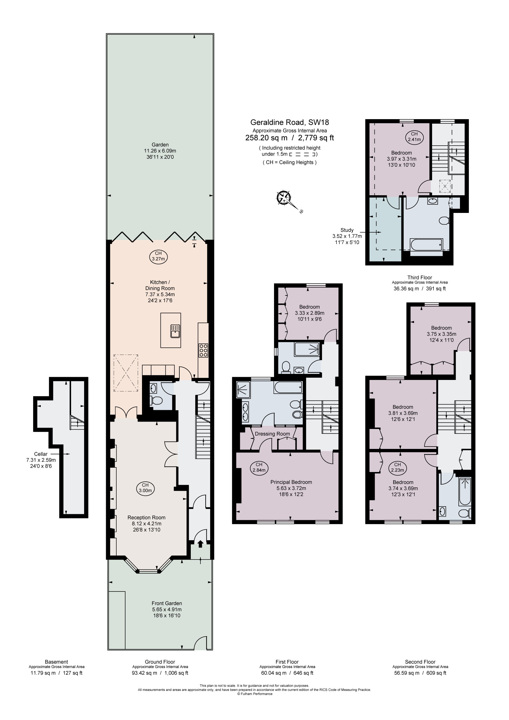 Geraldine Road, London SW18, 6 bedroom terraced house for sale 63788837 PrimeLocation