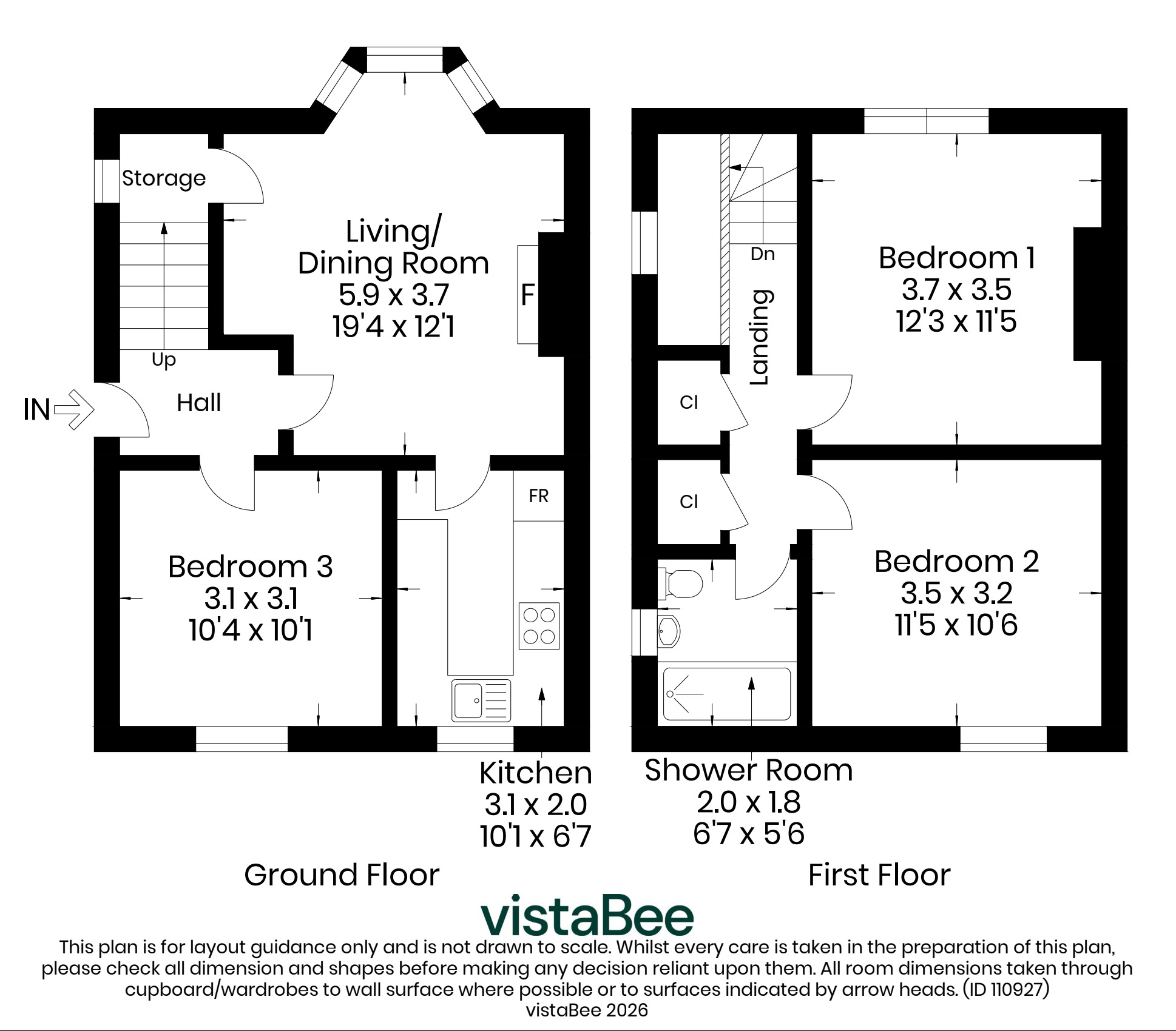 344, Alderman Road, Glasgow floorplan