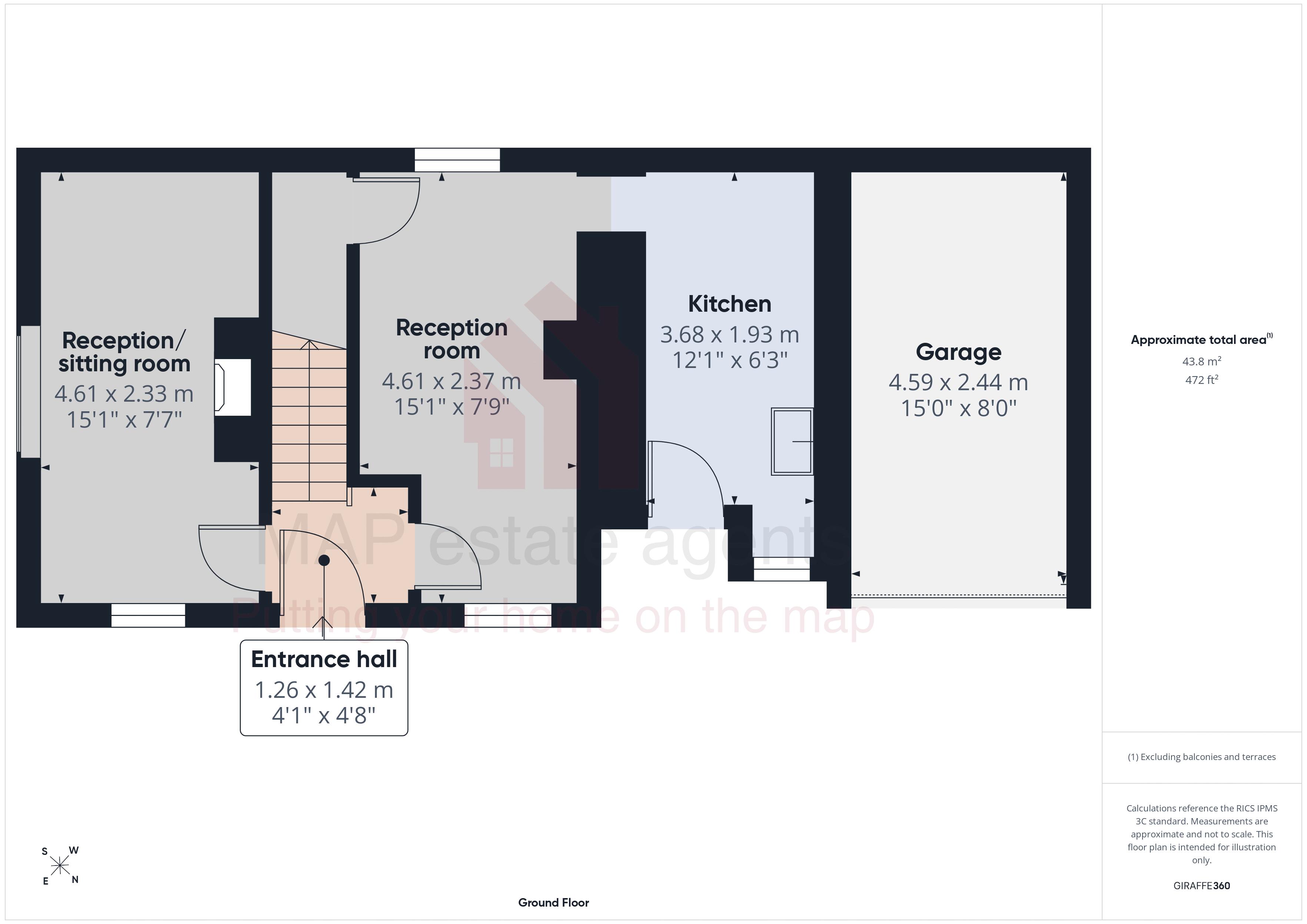 Mandalay Cottage, Penbeagle Lane, St. Ives floorplan