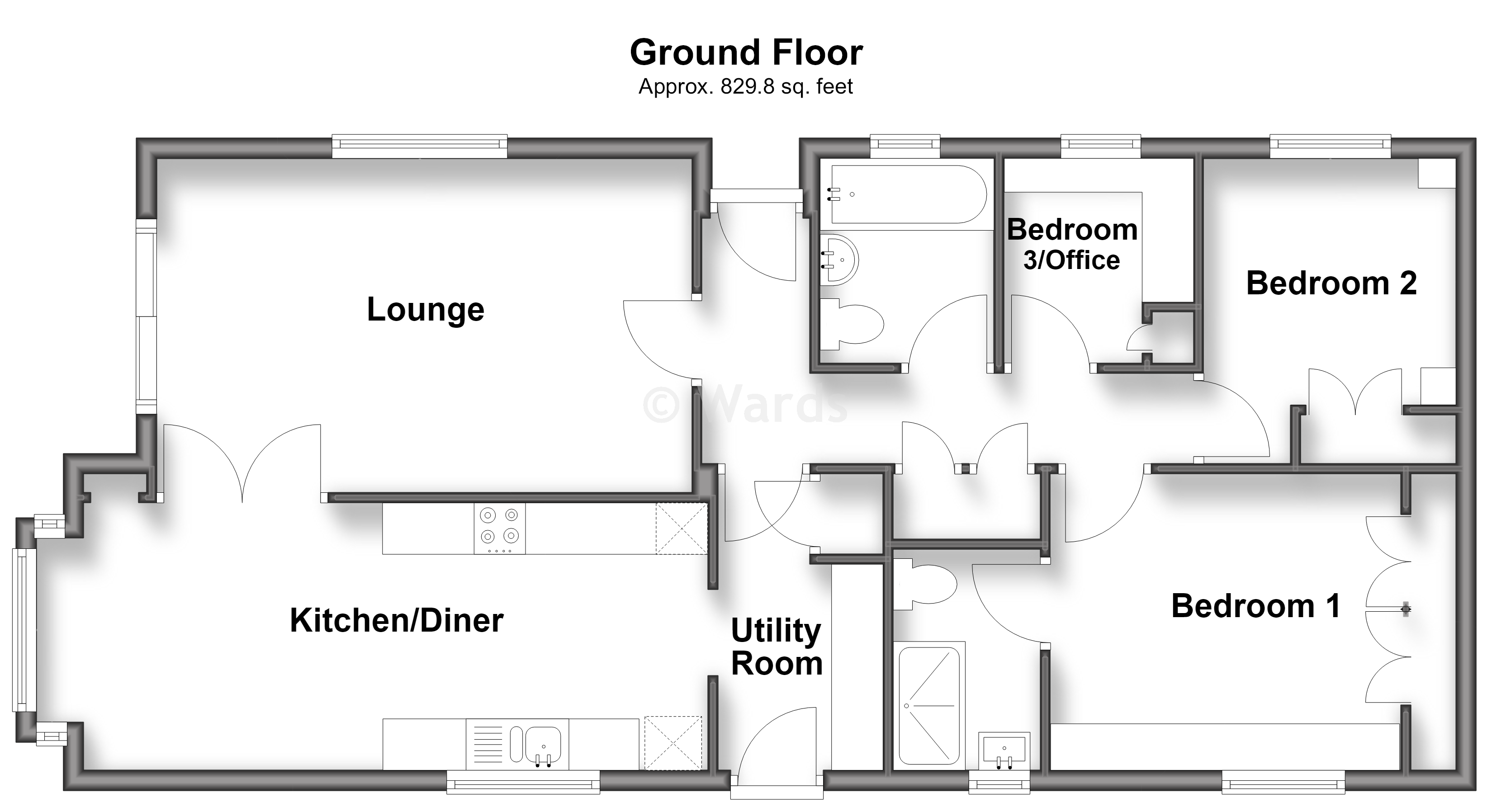 43, Millers Way, Maidstone floorplan