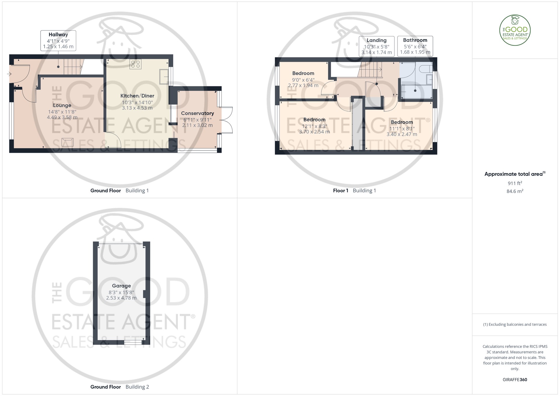 Daybreak, Moreton-On-Lugg, Hereford floorplan