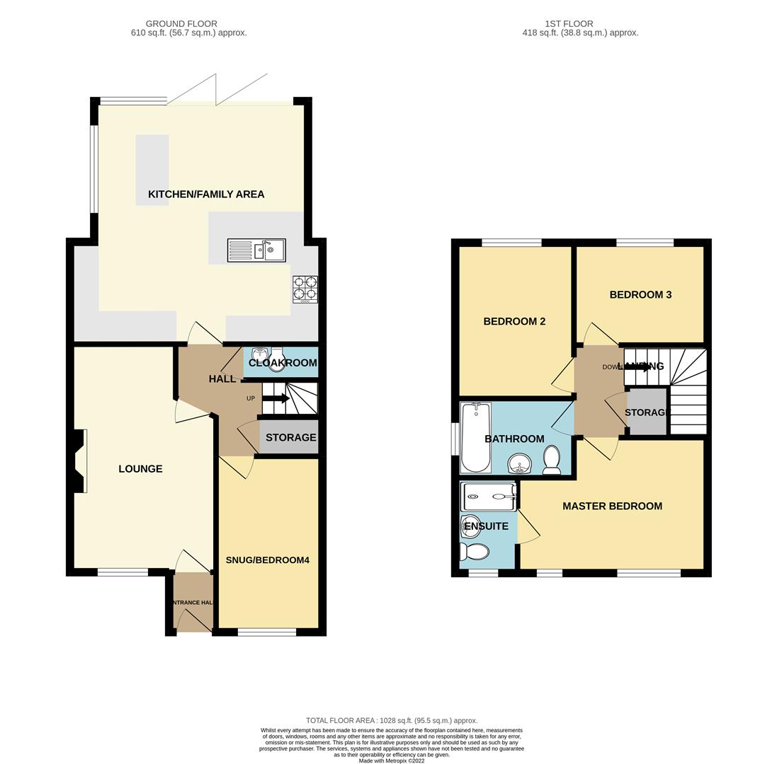 Snow Close, Holdingham, Sleaford NG34, 4 bedroom semidetached house