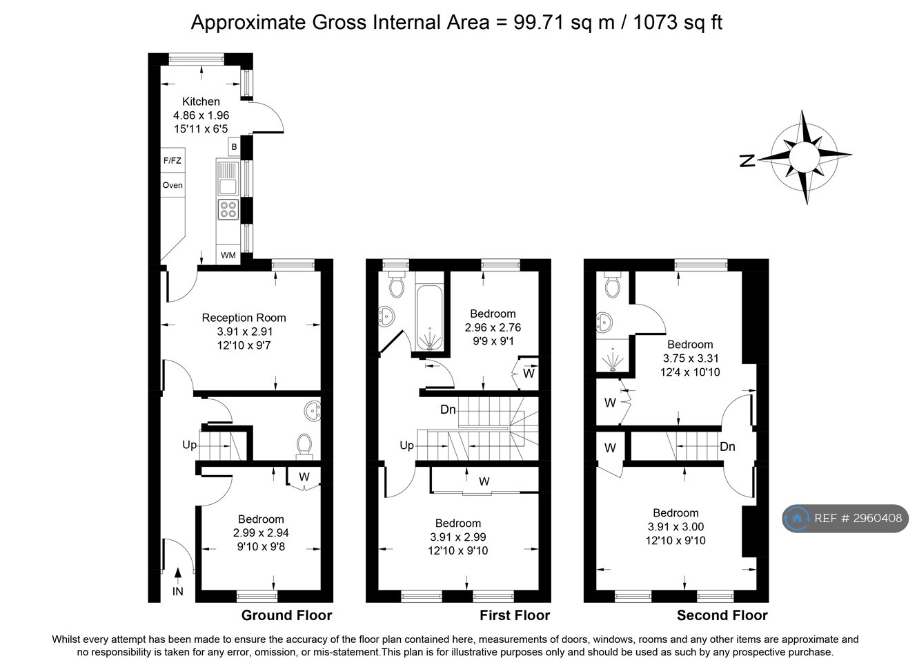 Waylen Street, Reading floorplan