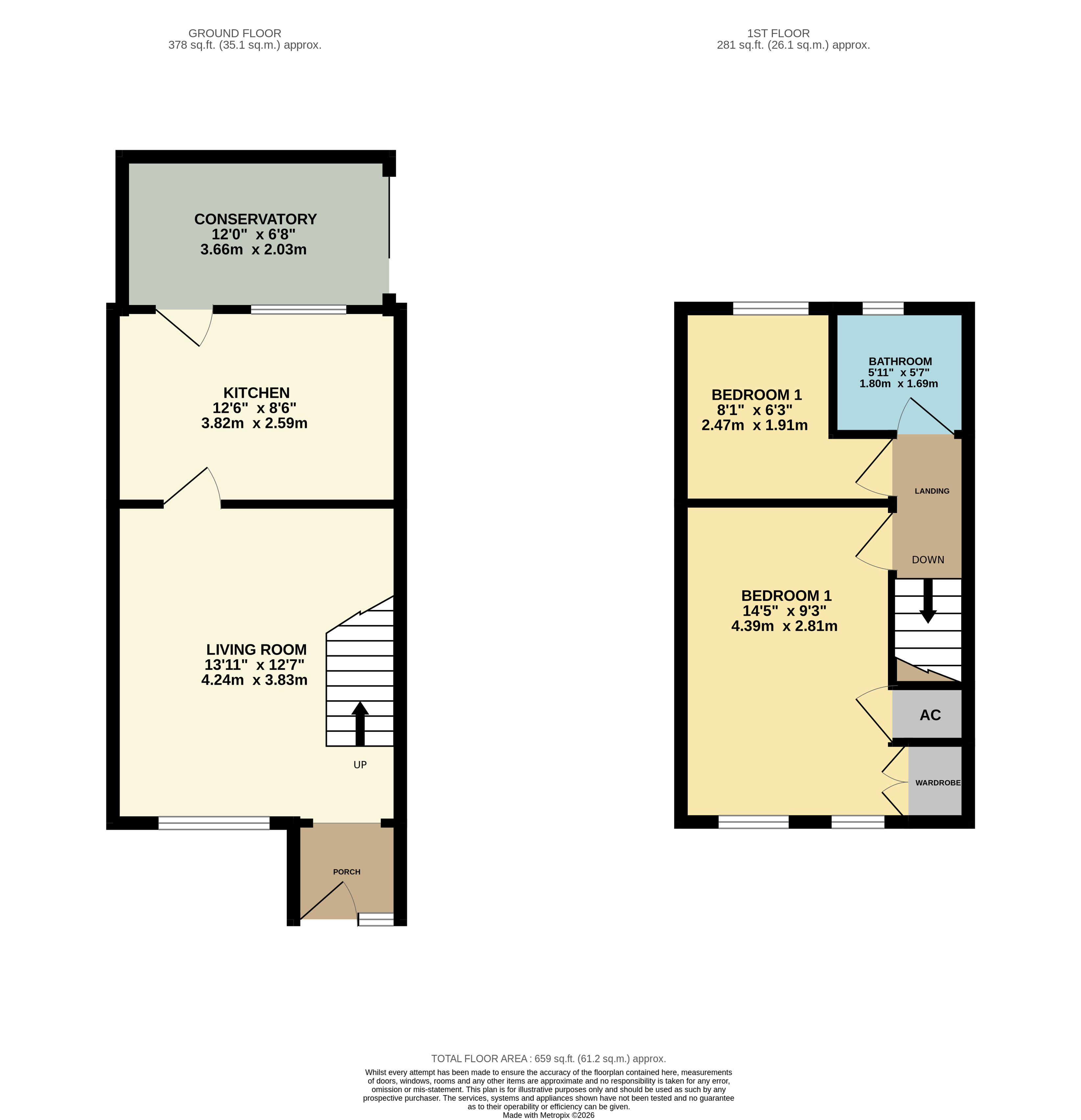 19, Thistlegreen Close, Heanor floorplan