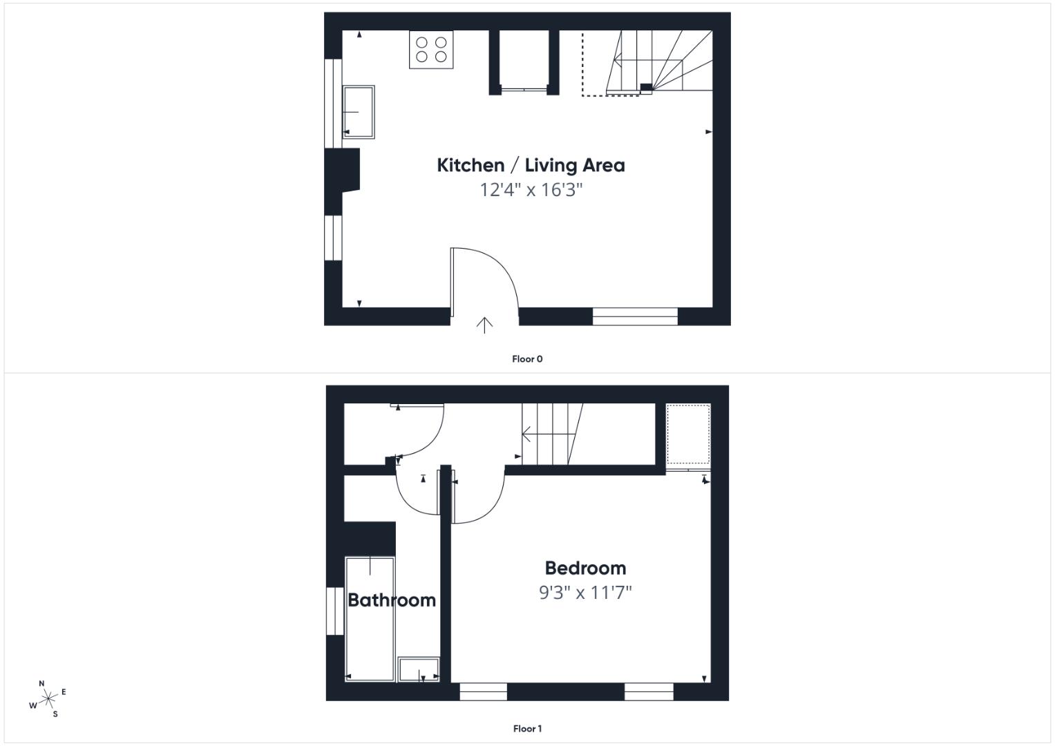 16, The Bulrushes, Ashford floorplan
