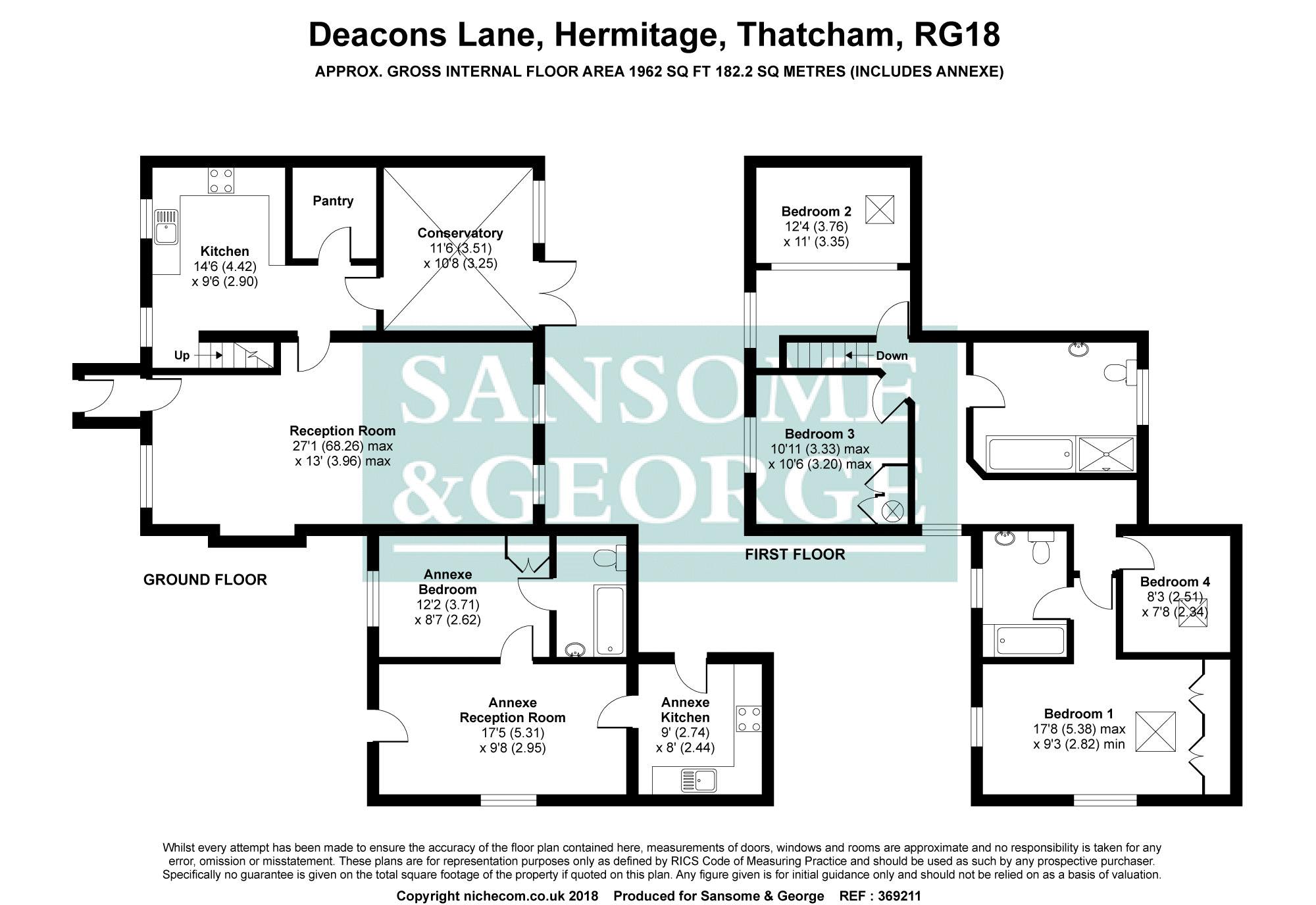 4 Bedrooms Detached house for sale in Deacons Lane, Hermitage, Thatcham RG18