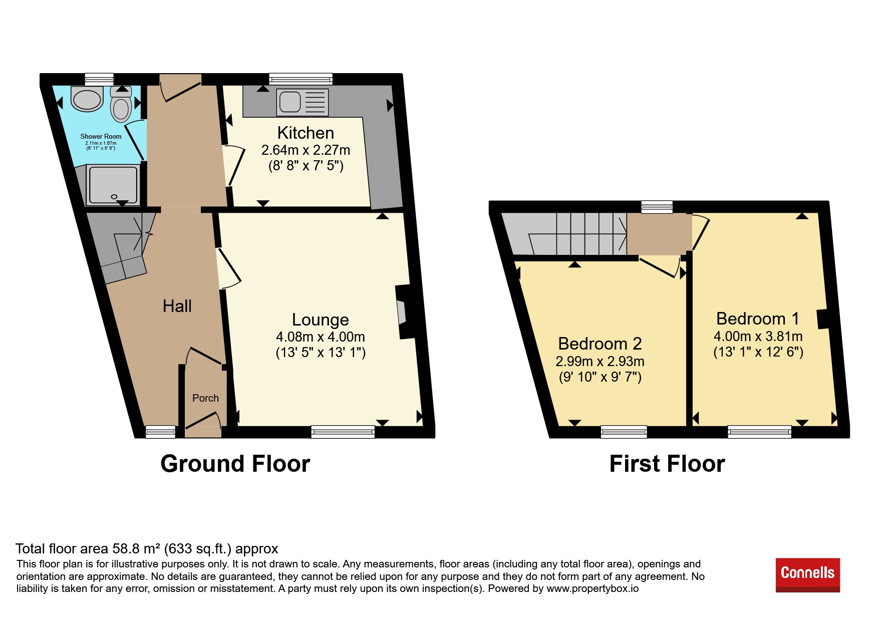 10, Goose Hill, WEYMOUTH floorplan