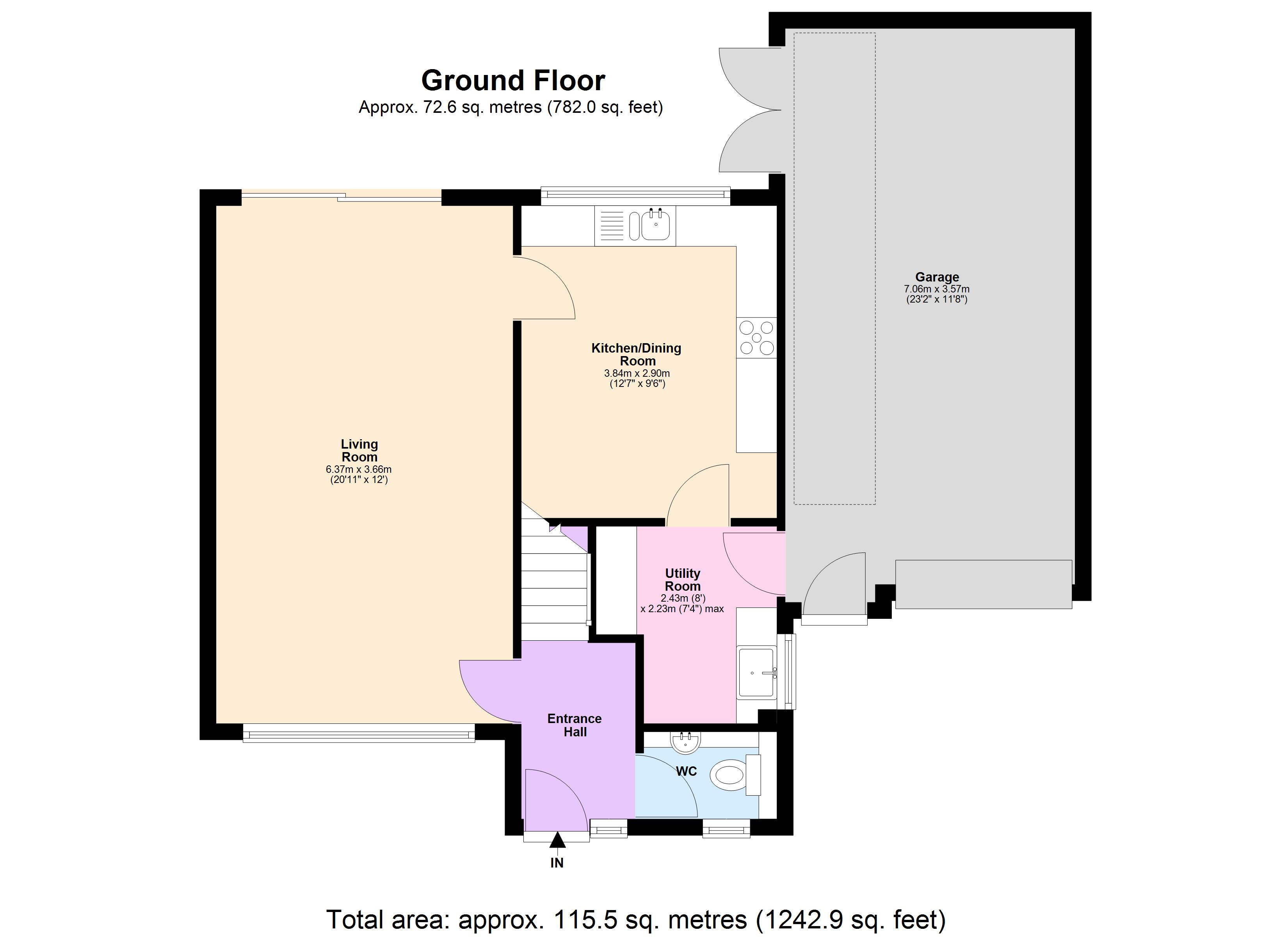 43, Vauxhall Road, Hemel Hempstead floorplan