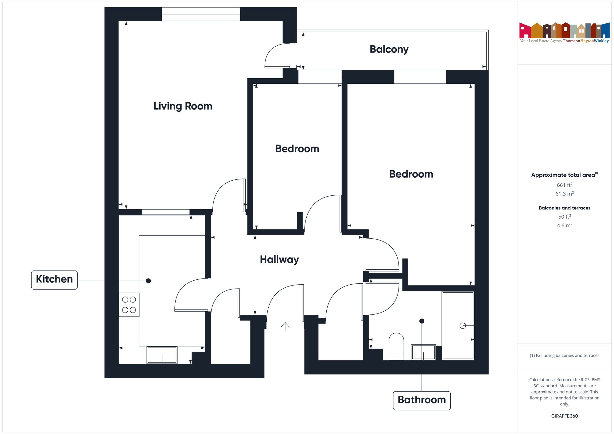 Flat 15, Ashleigh Court Station Road, Carnforth floorplan