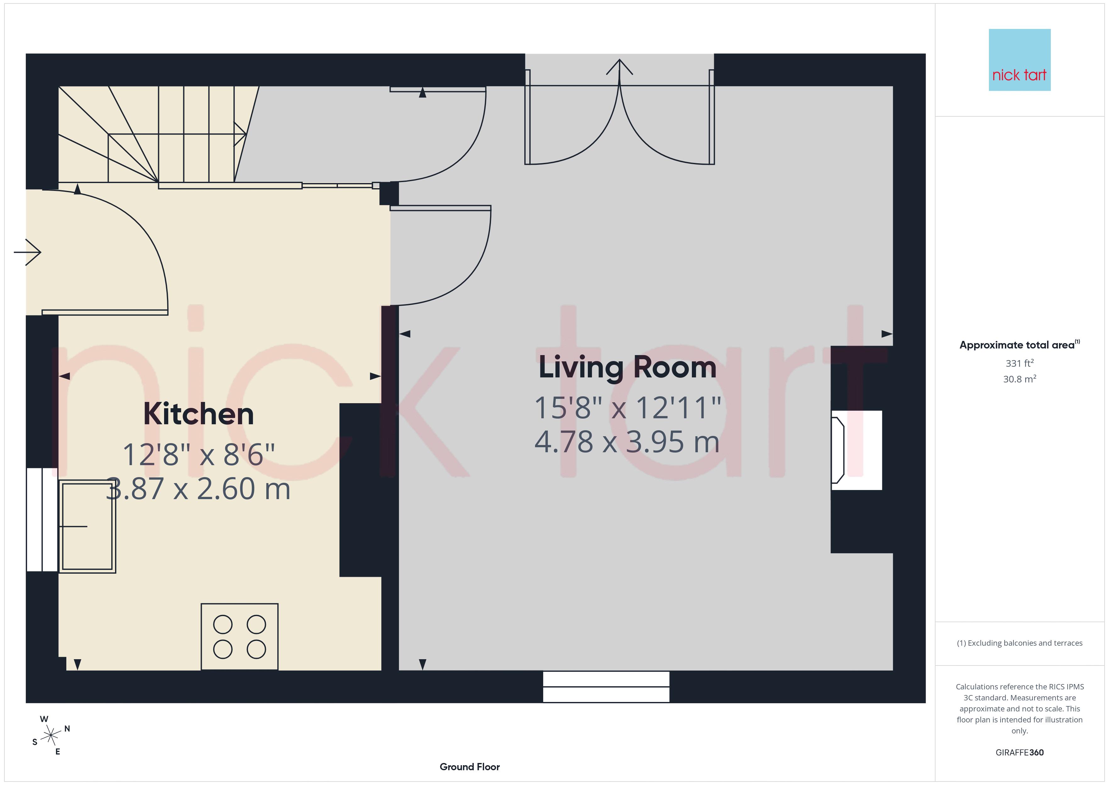 45, Station Road, Telford floorplan