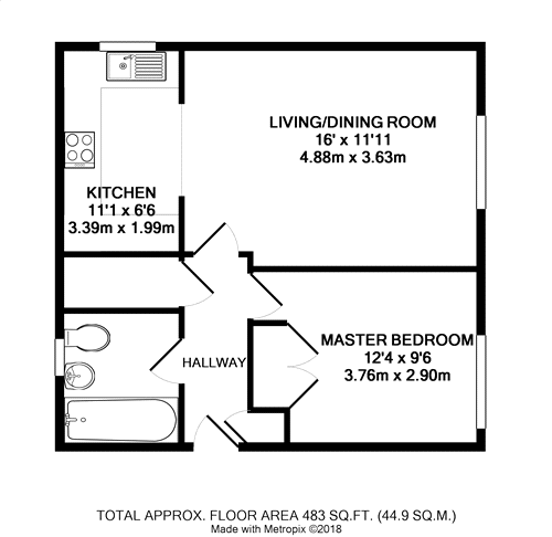 1 Bedrooms Flat for sale in Ashdene Gardens, Reading, Berkshire RG30