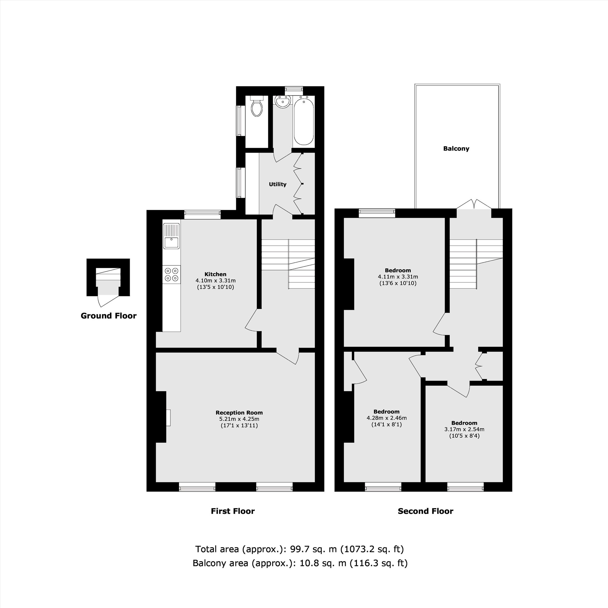 Stanlake Road, London floorplan