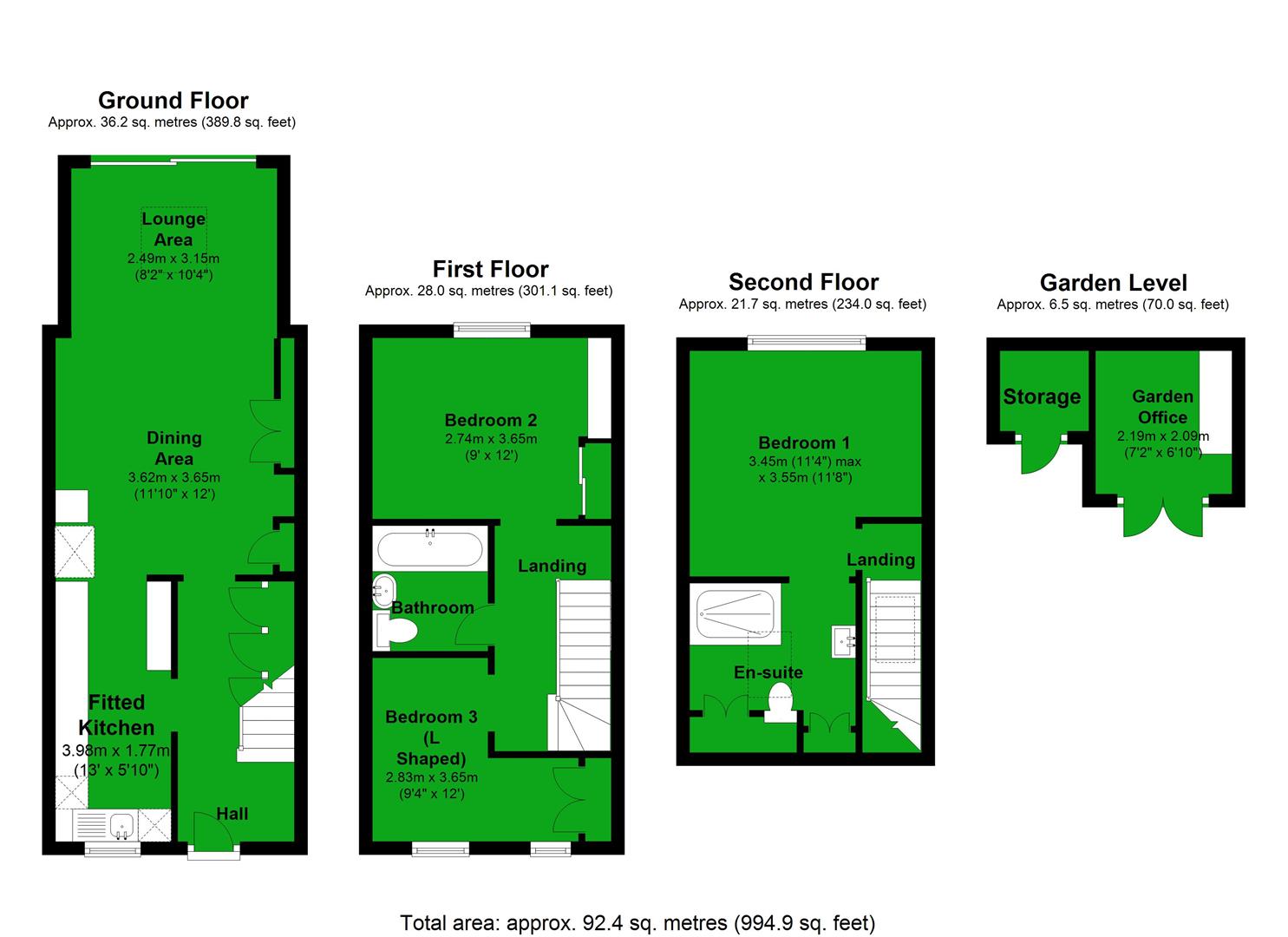 3 Bedrooms  for sale in Burns Close, Colliers Wood, London SW19