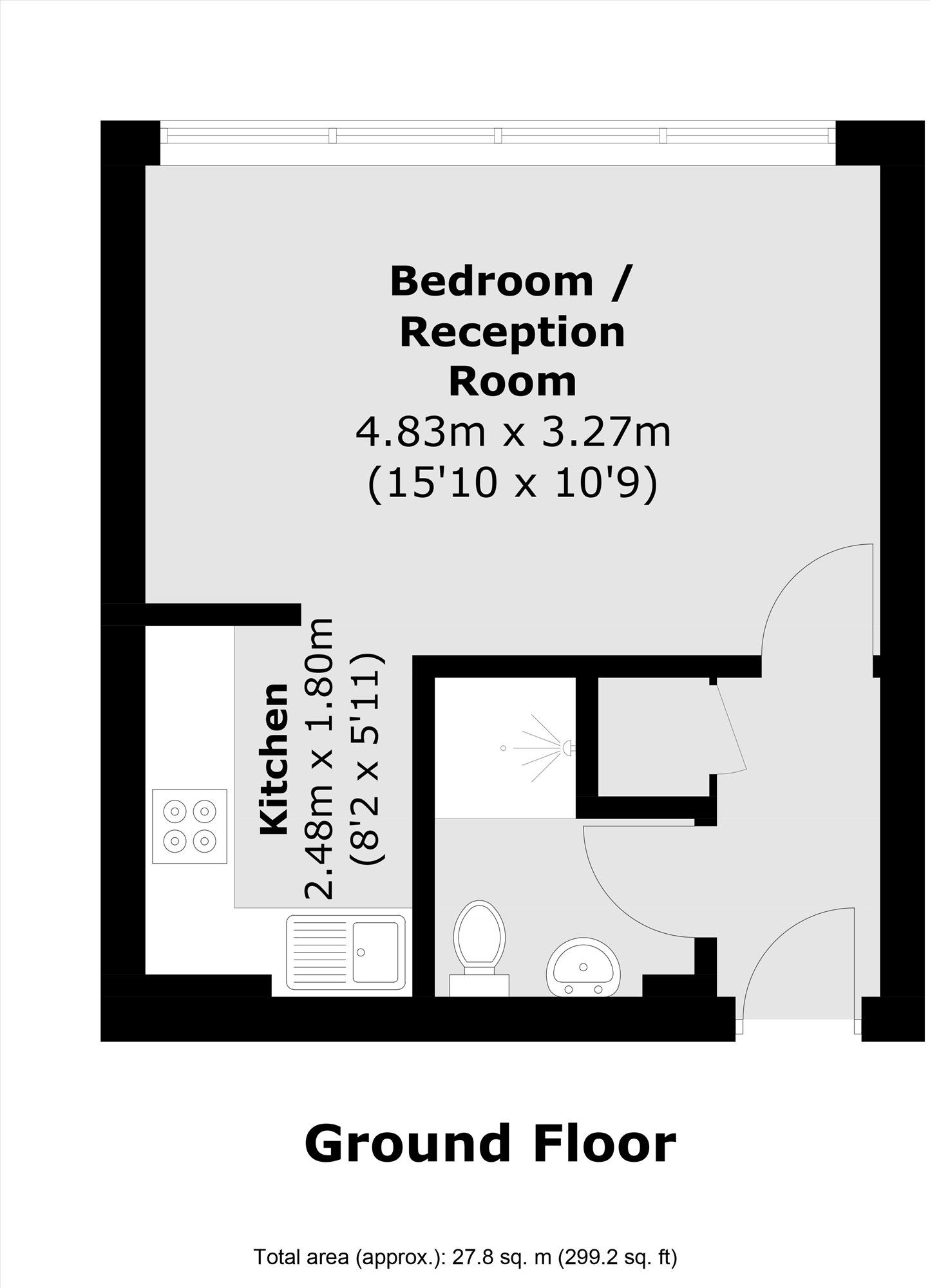Apartment 328, Metro Central Heights, 119, Newington Causeway, London floorplan