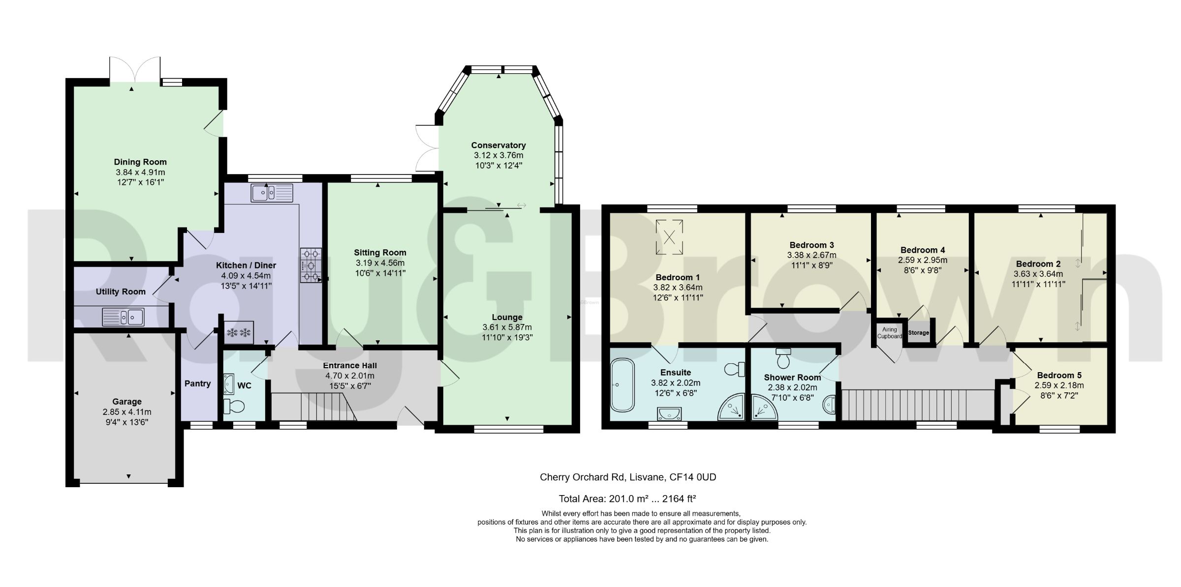 13 Cherry Orchard Road, Cardiff floorplan