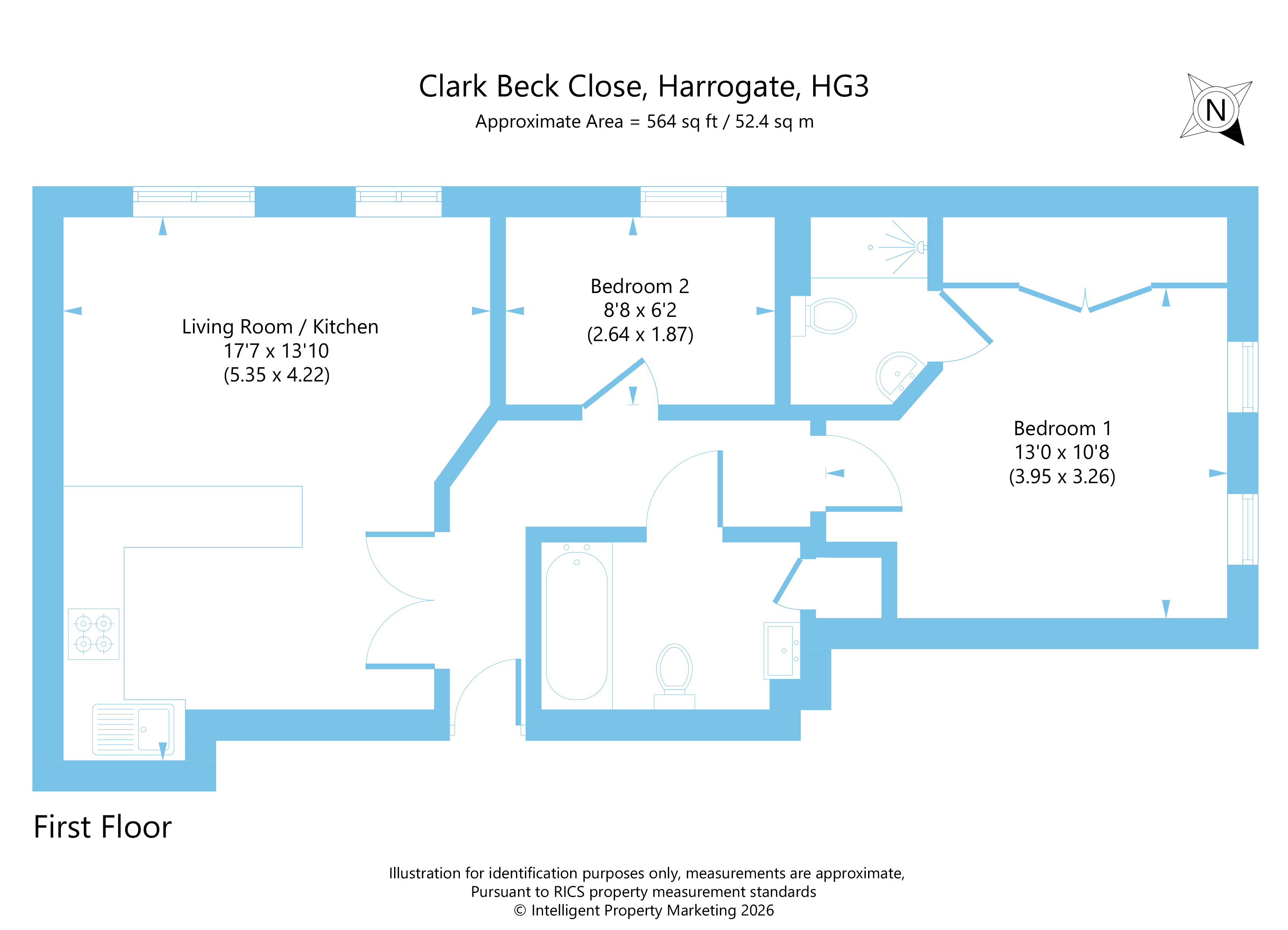 21, Clark Beck Close, North Yorkshire floorplan