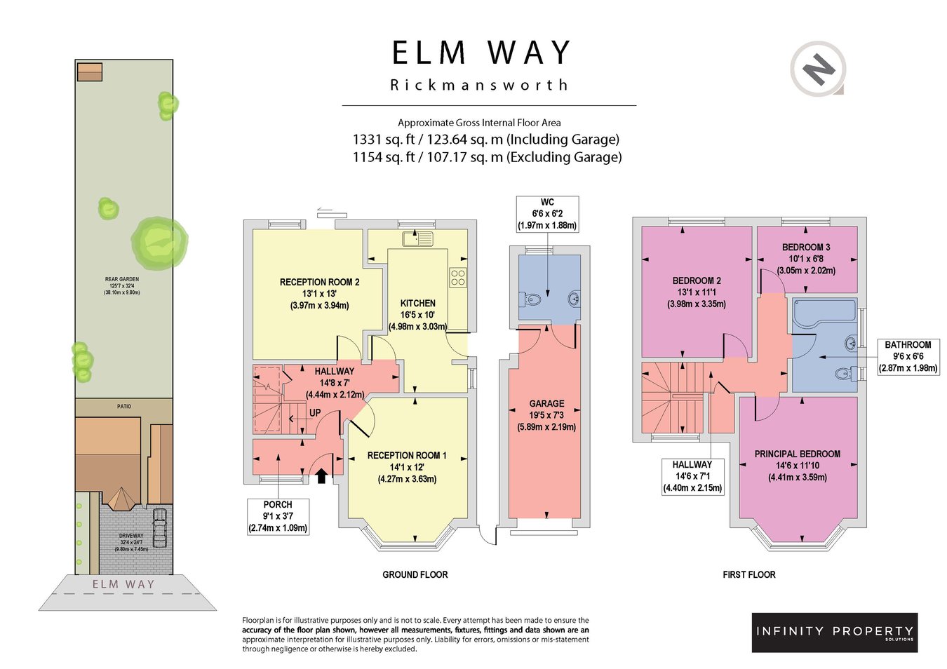12, Elm Way, Rickmansworth floorplan