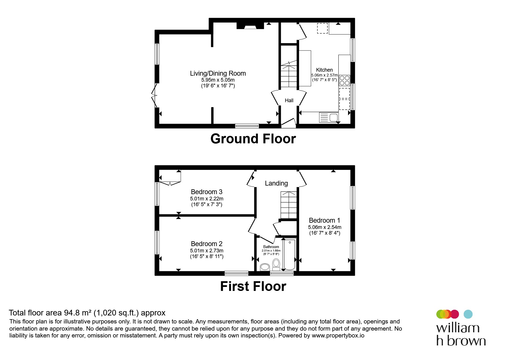 15, School Meadow, Stowmarket floorplan