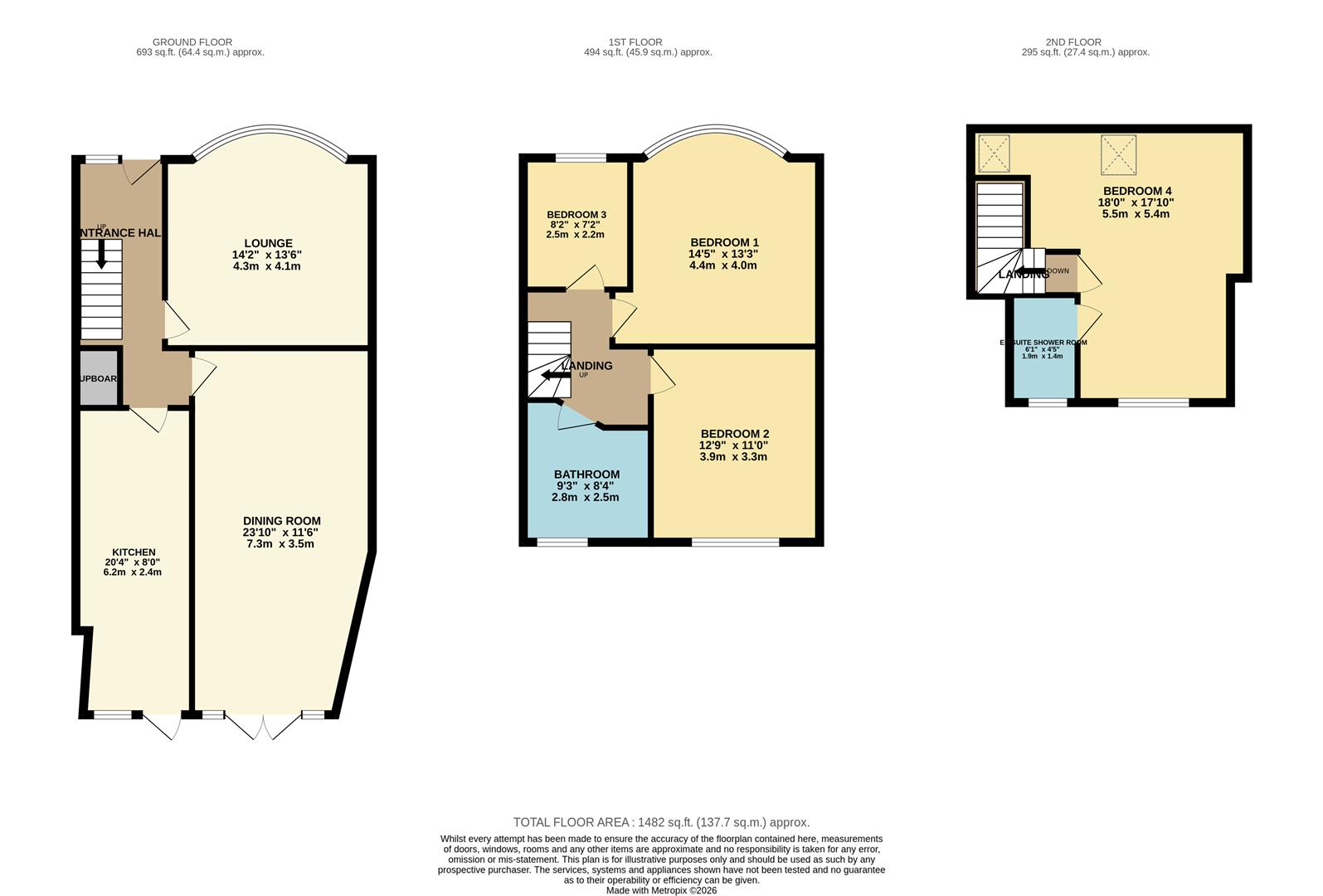 Mayfield Road, North Chingford floorplan
