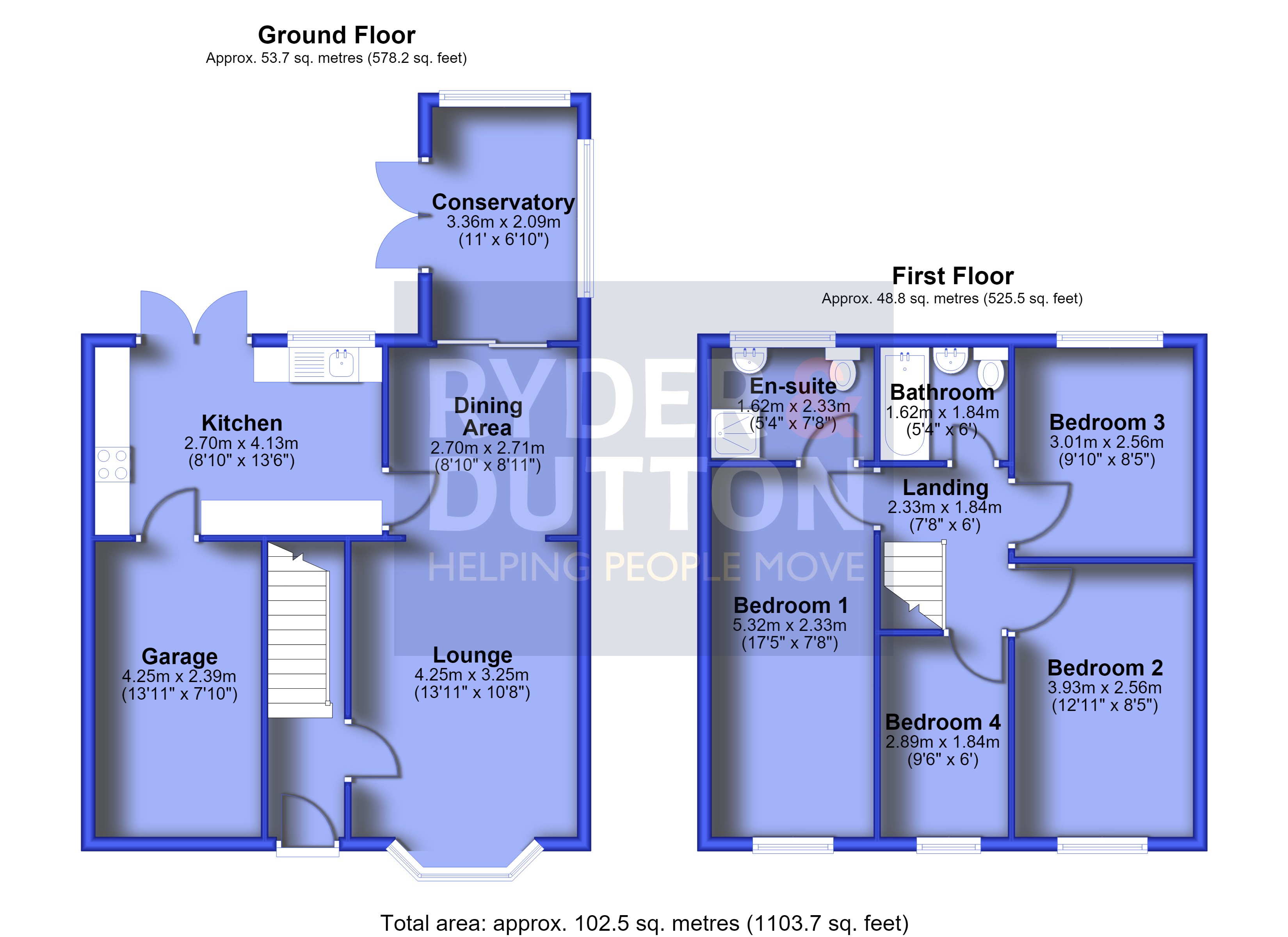 6, Bishop Marshall Way, Middleton floorplan