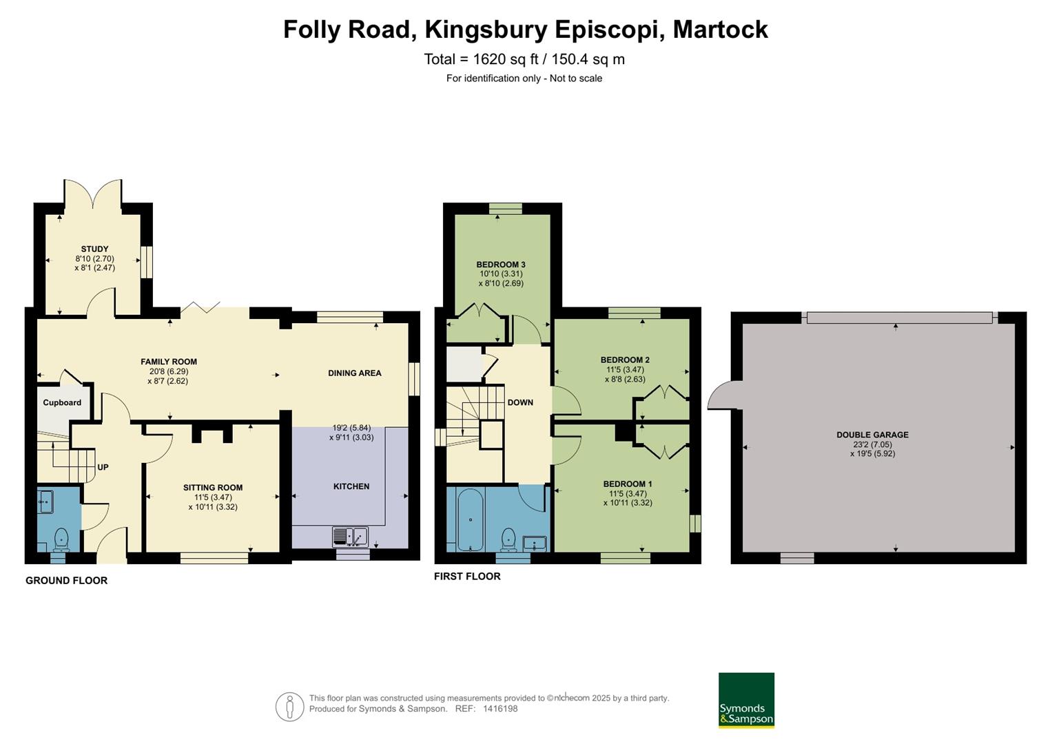 #1 New House Adj to Moorlands, Folly Road, Kingsbury Episcopi floorplan