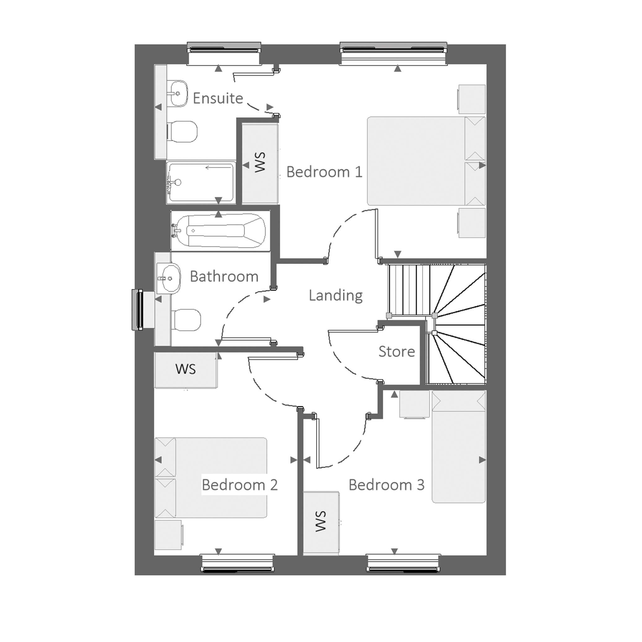 46, Clavering Walk, Cooden, Bexhill floorplan