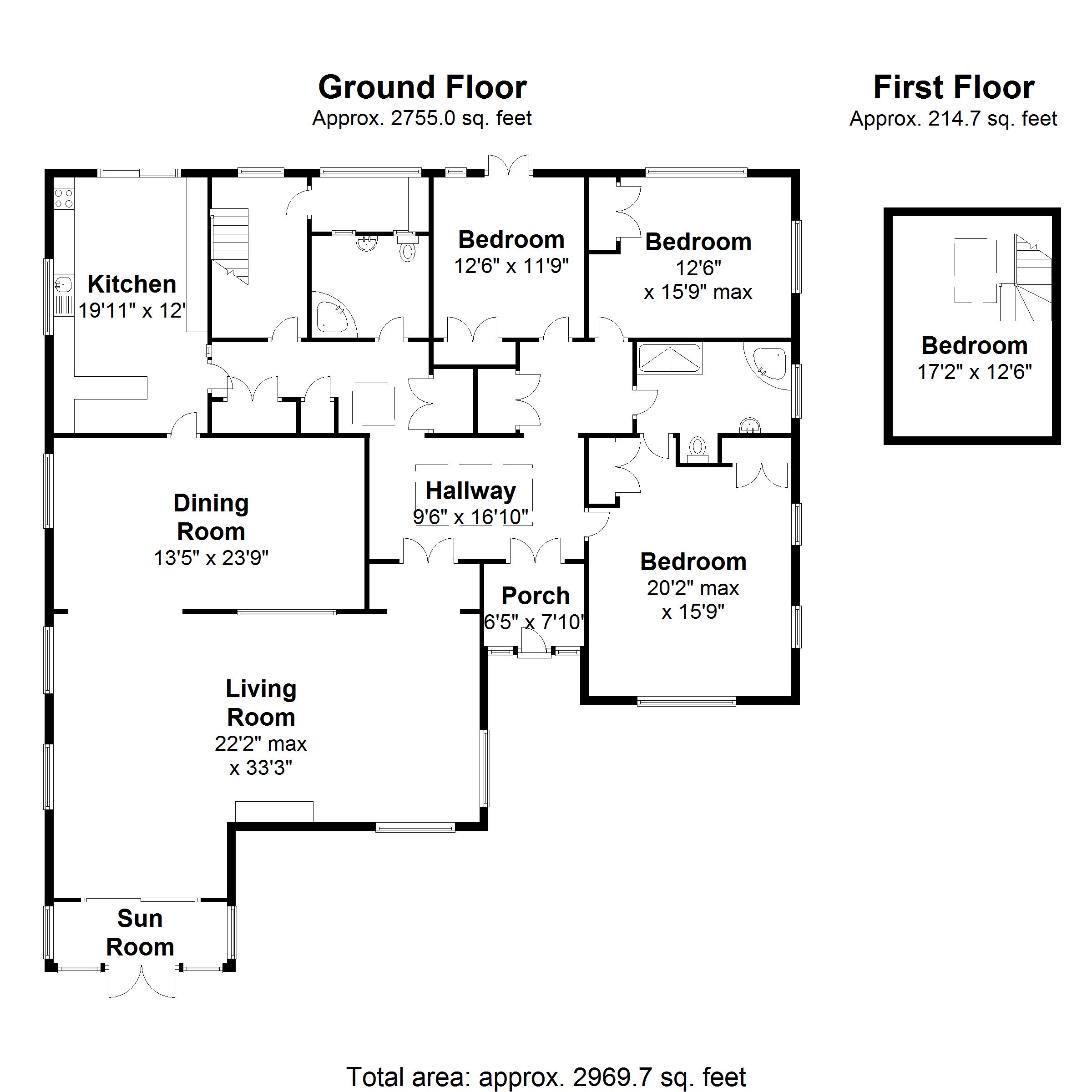 4 Bedrooms Bungalow for sale in Rectory Lane, Angmering, West Sussex BN16