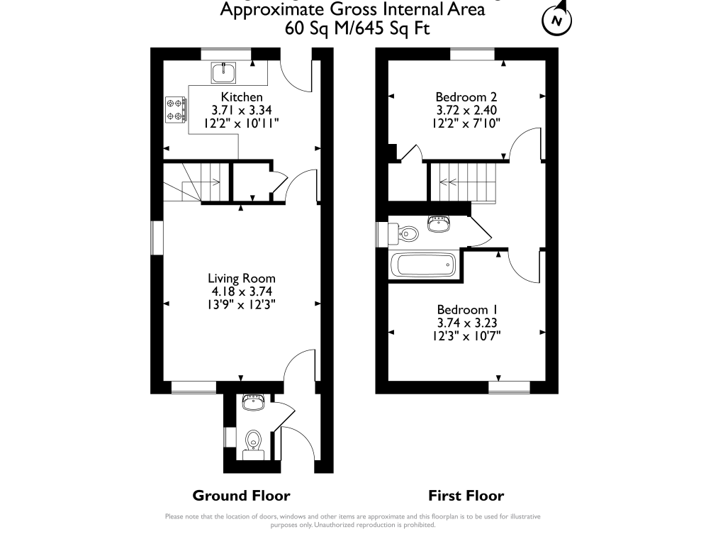 10, Kingsbridge Crescent, Middlesbrough floorplan