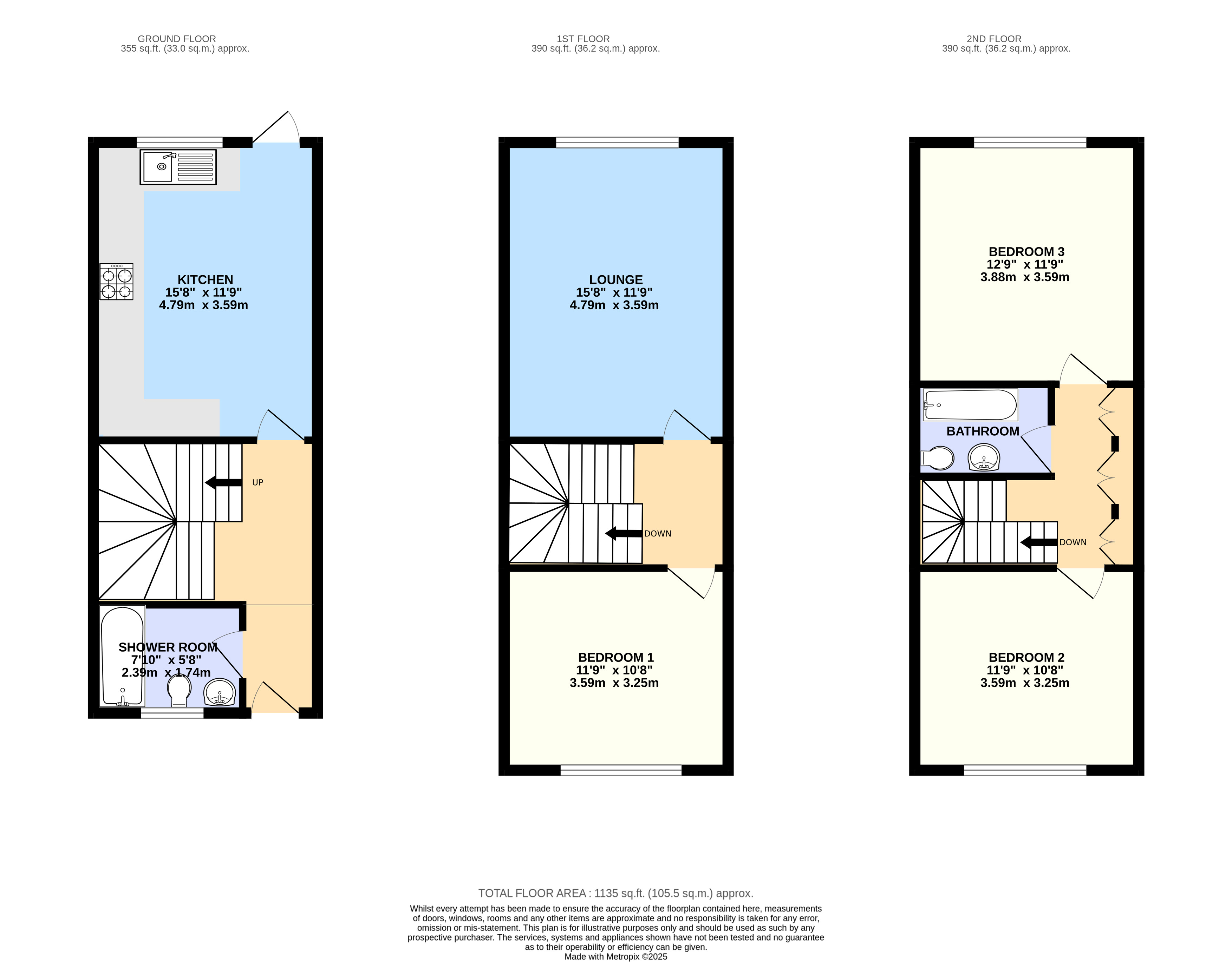 126, Western Road, Southall floorplan