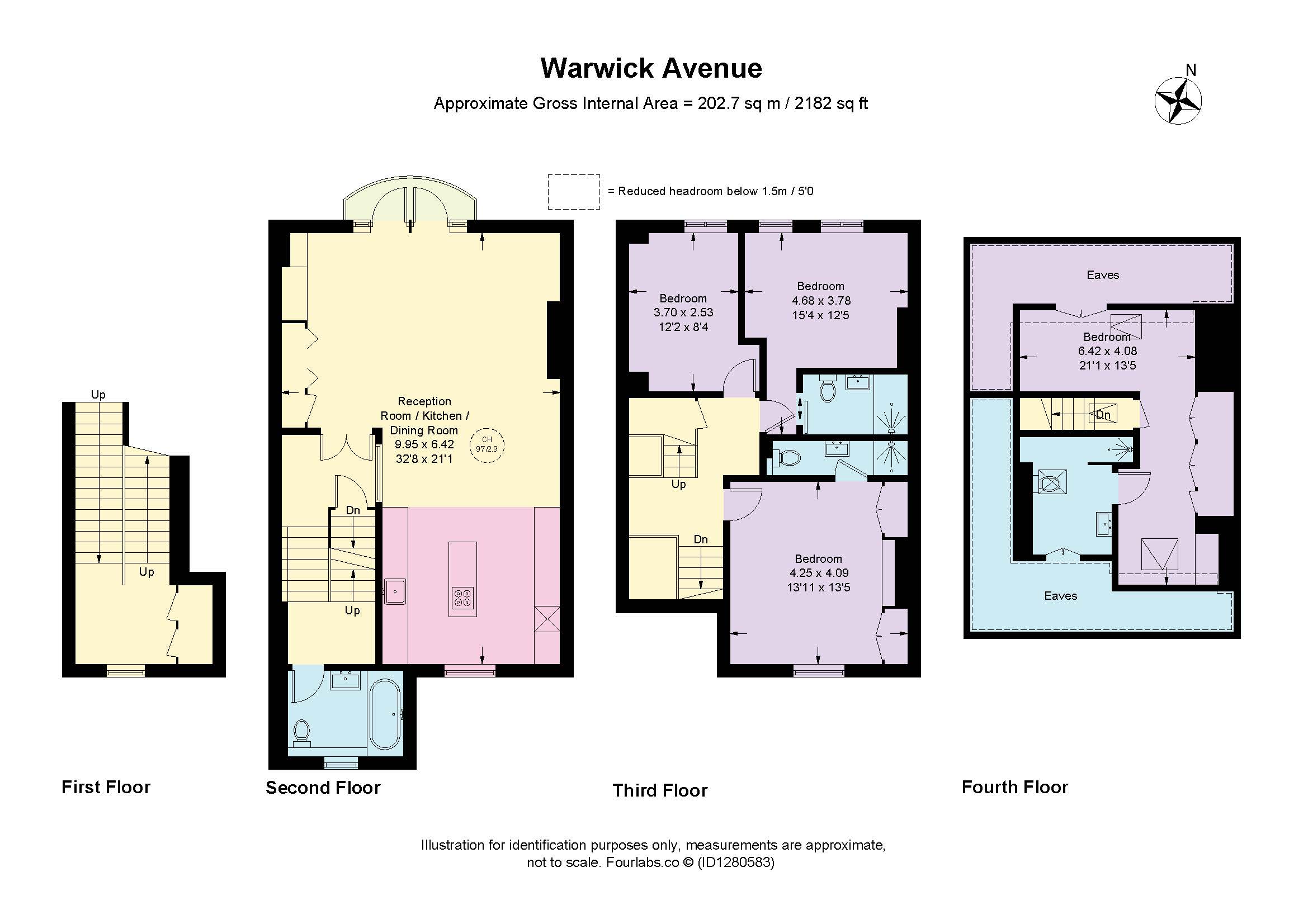 Warwick Avenue, London floorplan