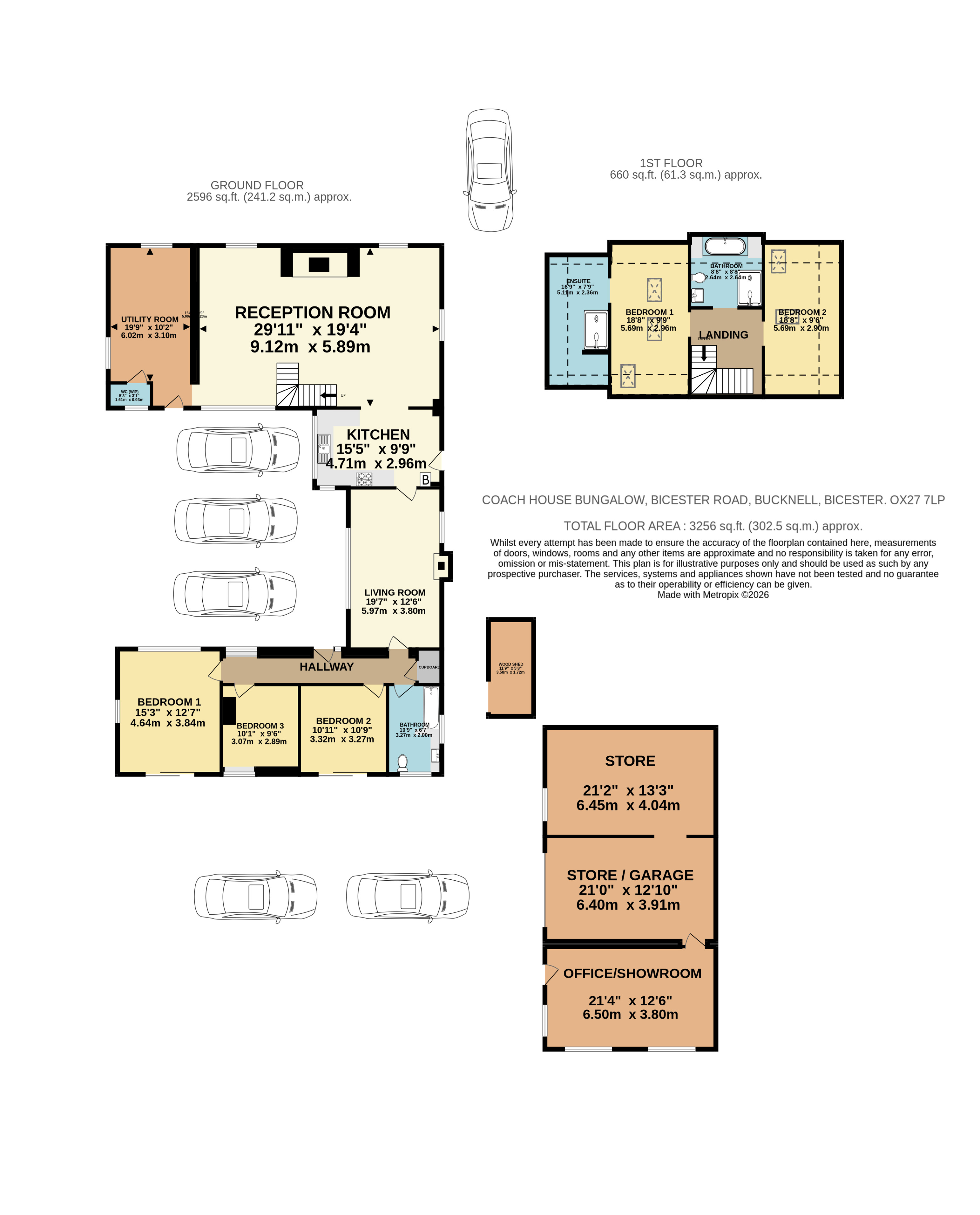 The Coach House, The Coach House, Bucknell floorplan