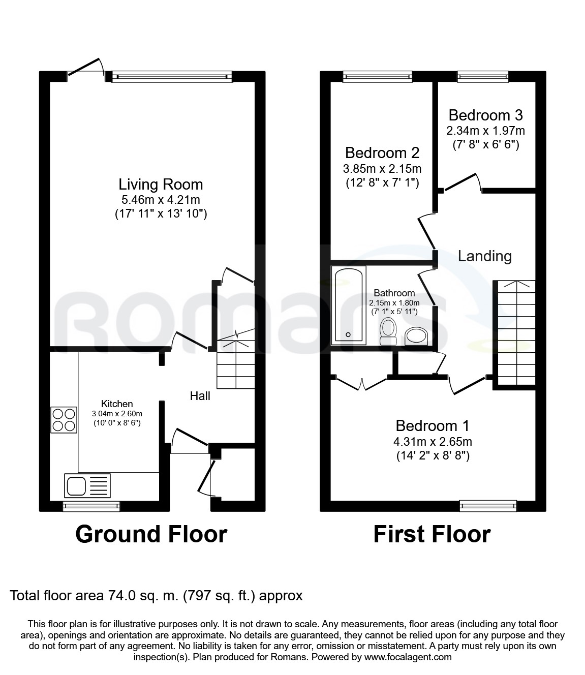 111, May Tree Close, Winchester floorplan