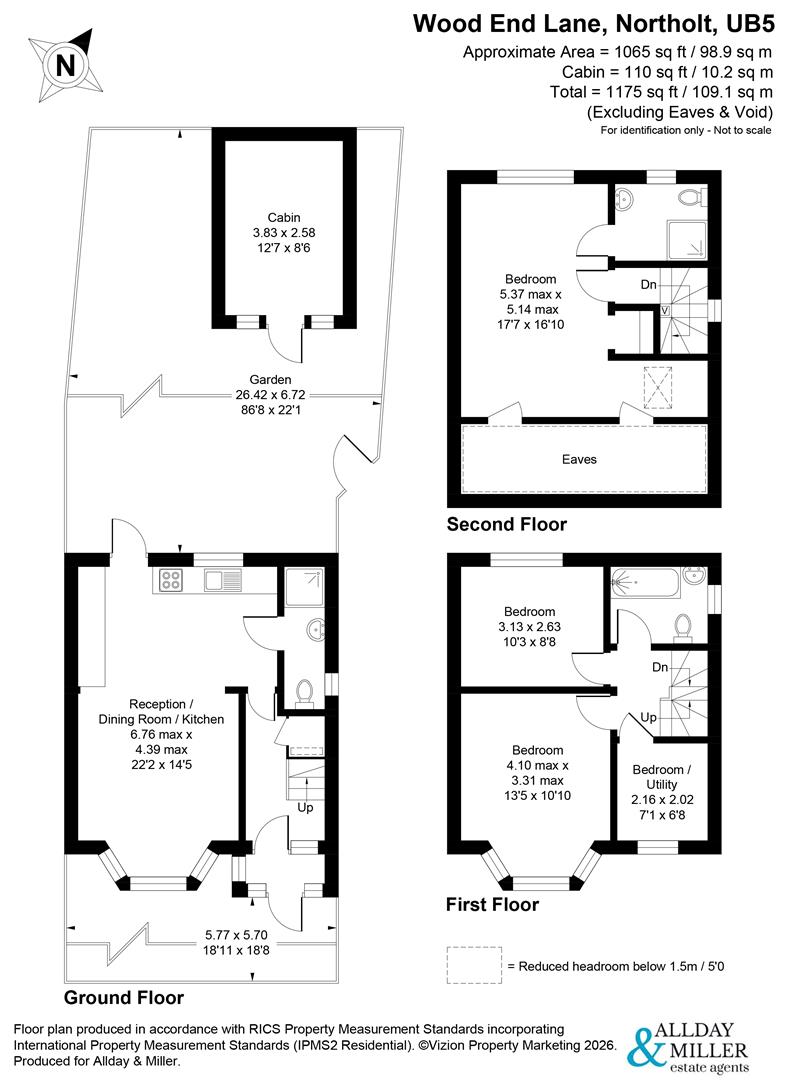 Wood End Lane, Northolt floorplan