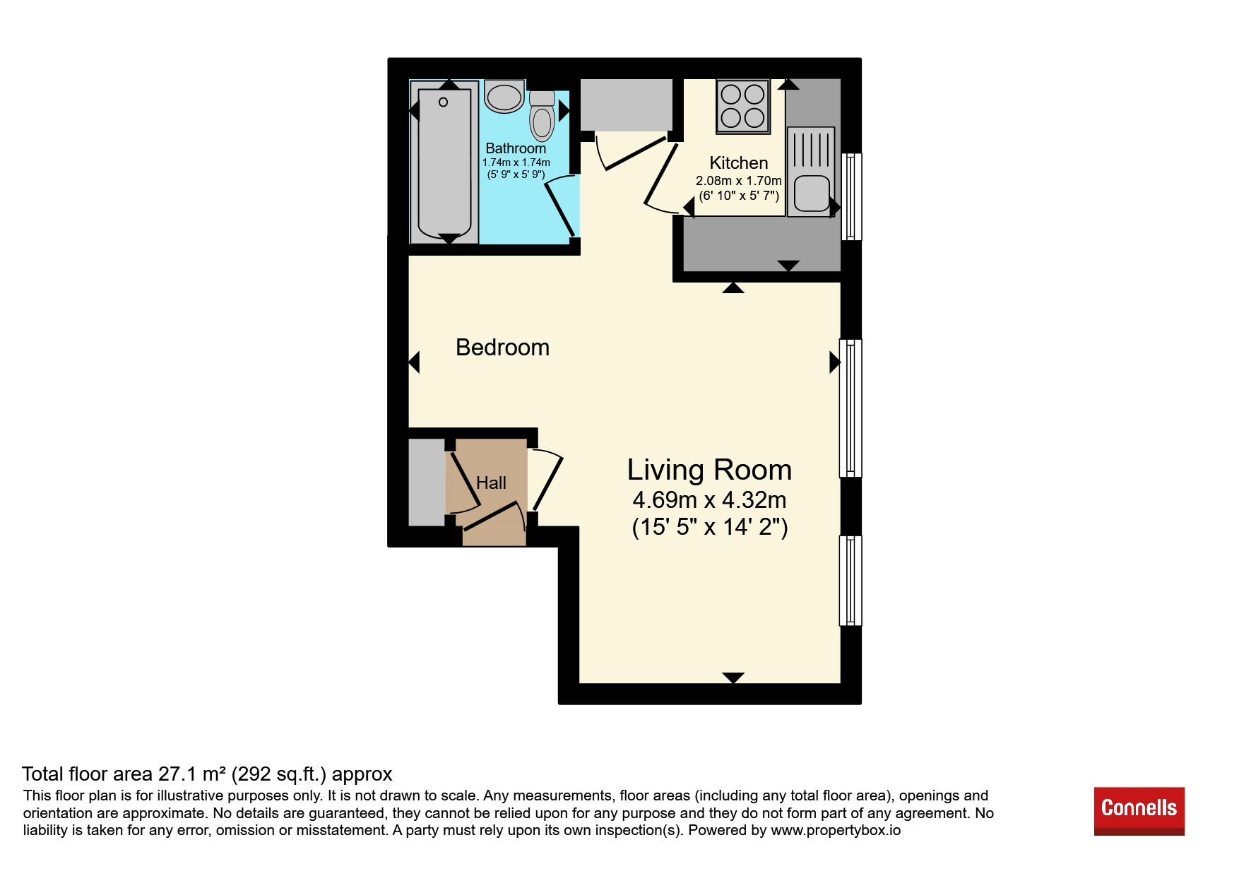 56a, Southwold Road, Watford floorplan