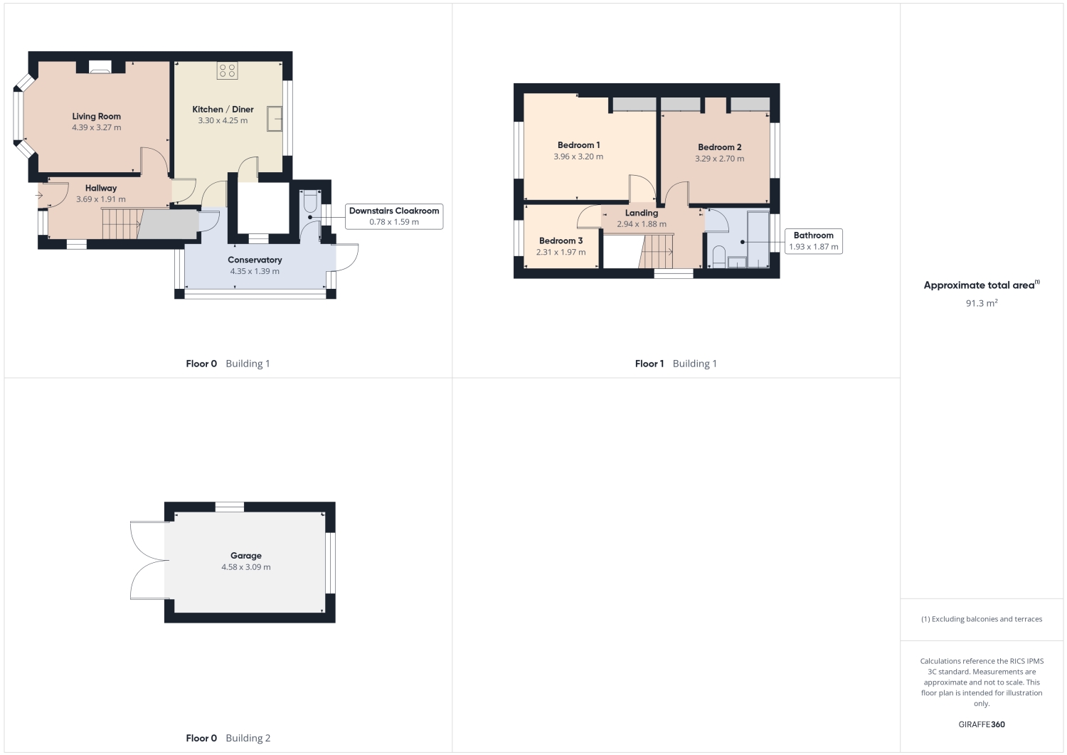 12, Hollydene Crescent, Leicester floorplan