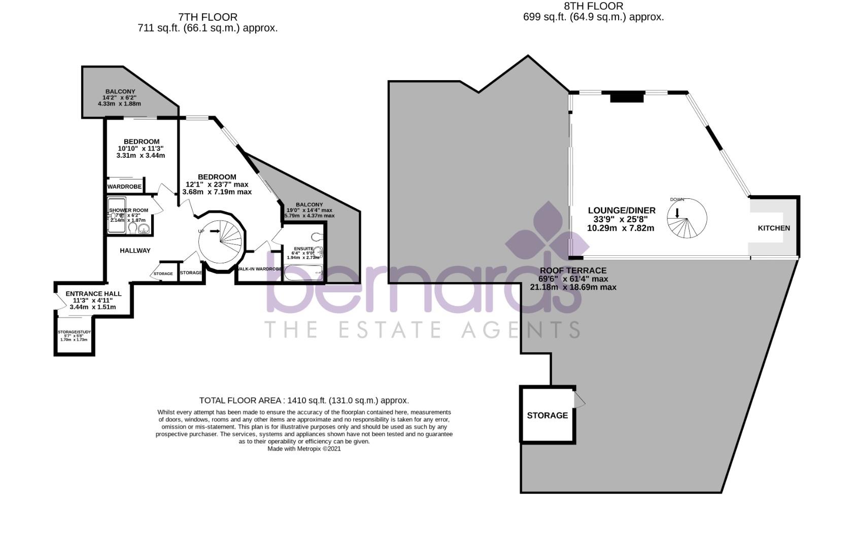 27, Centurion Court, Portsmouth floorplan