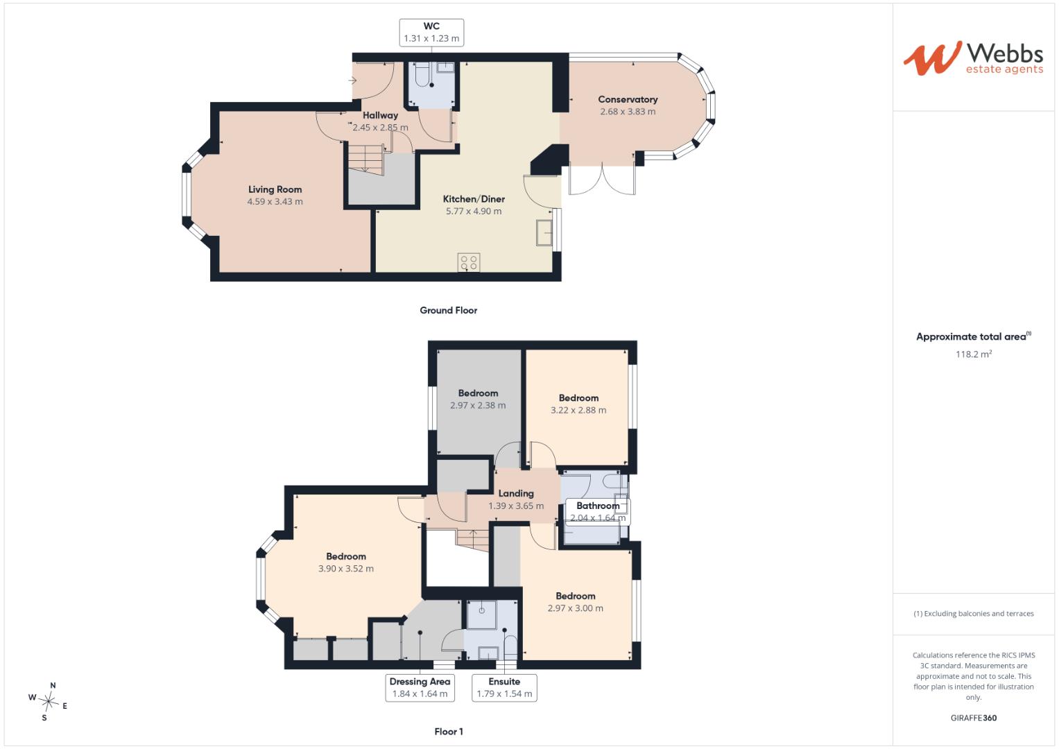 42, Haymaker Way, Cannock floorplan