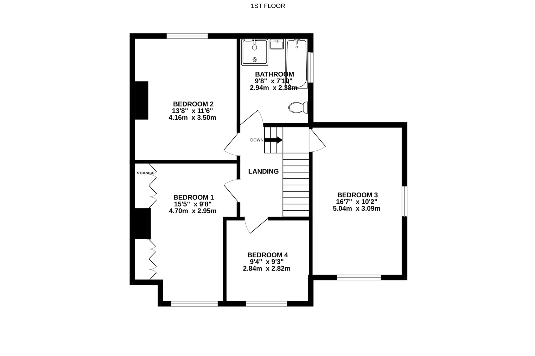 Timaru, 65 Devonshire Road, Douglas floorplan