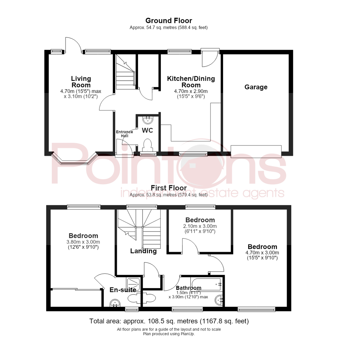 15, Spruce Road, Nuneaton floorplan