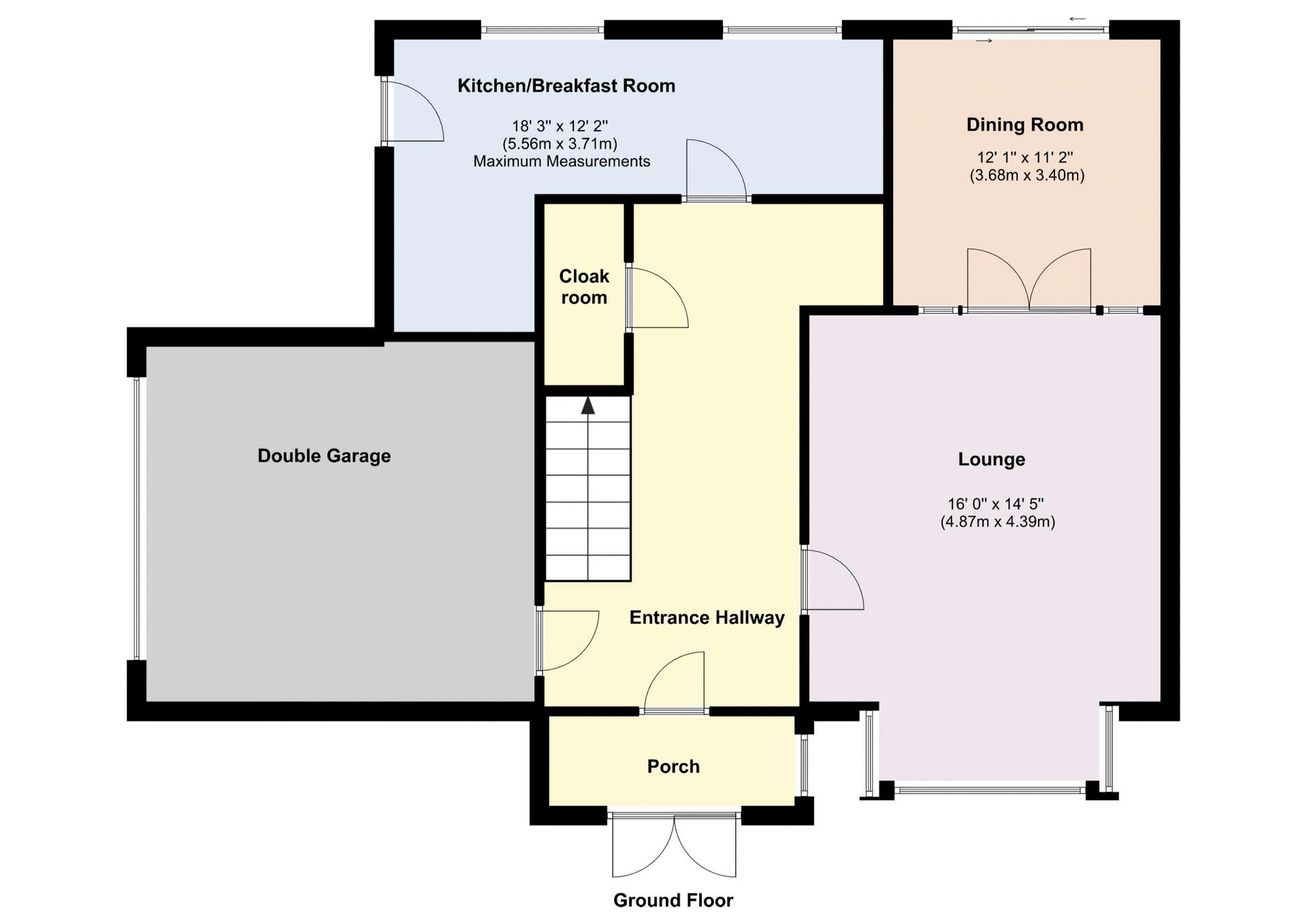 1, Merlin Gardens, Fareham floorplan
