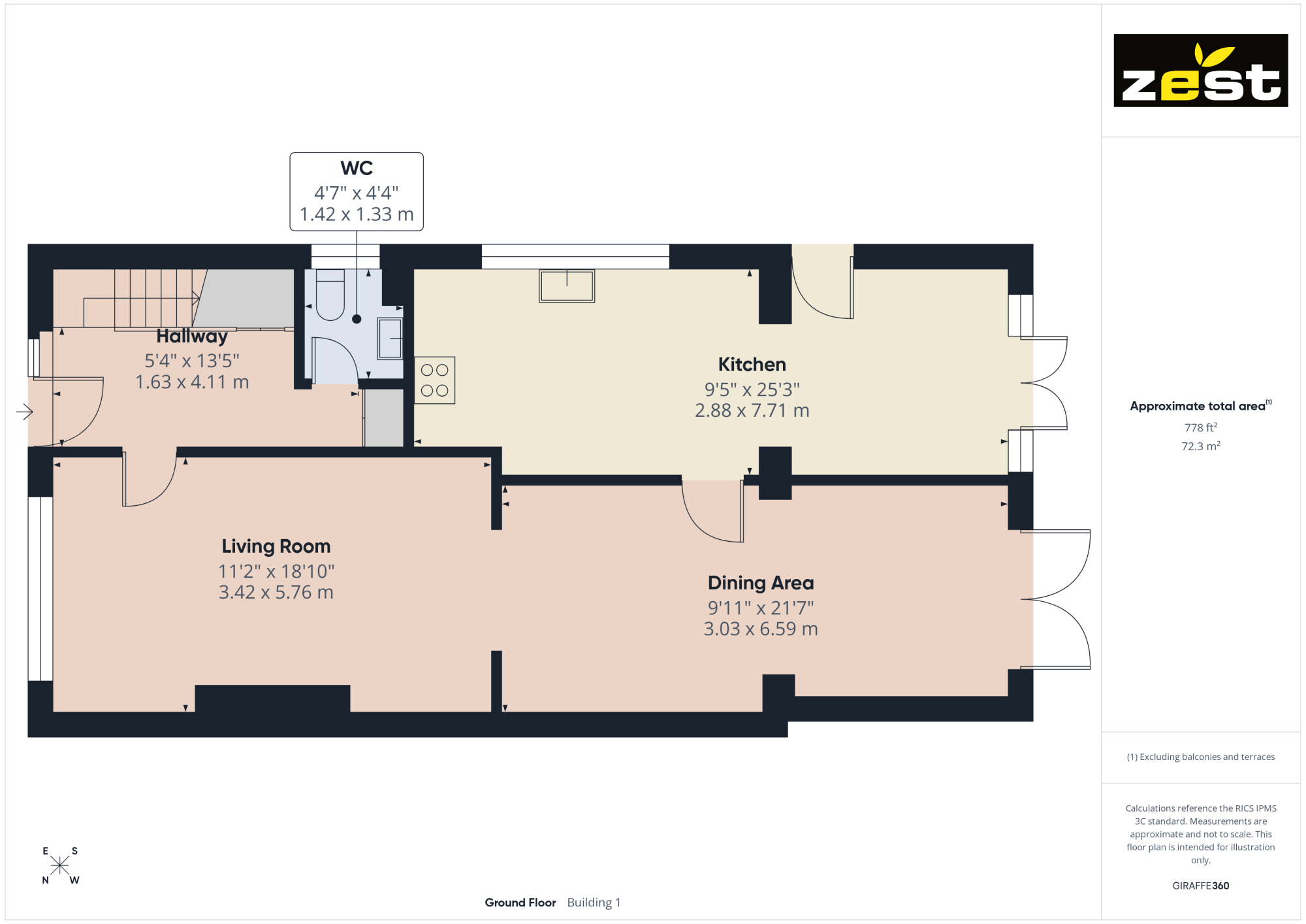 11, Westlands Road, Sproatley floorplan