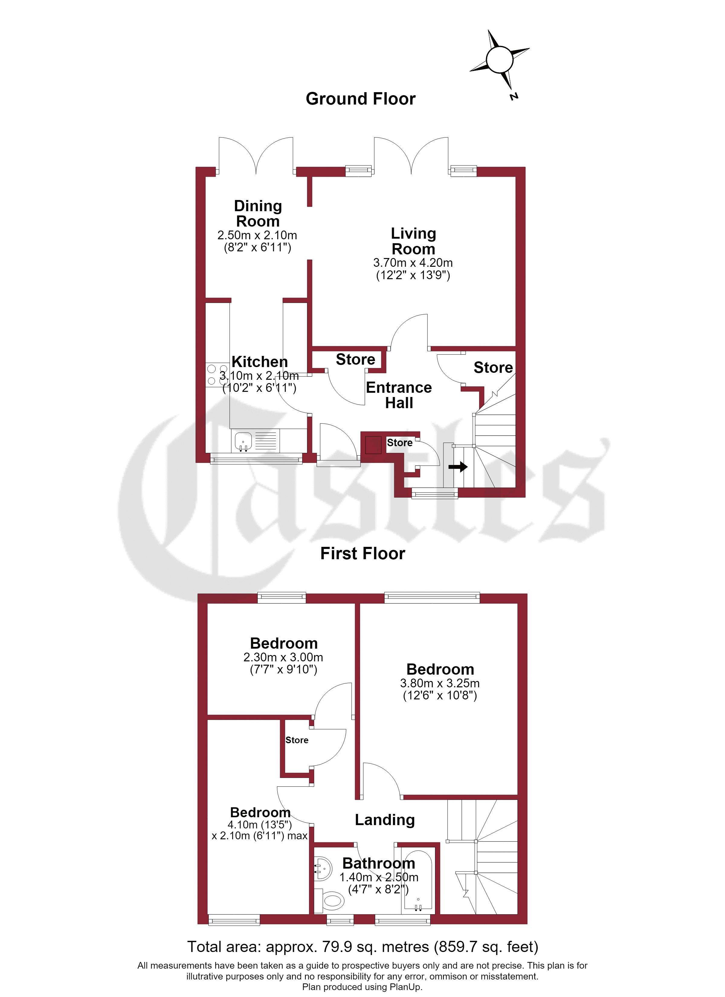 6, Geisthorp Court, Waltham Abbey floorplan