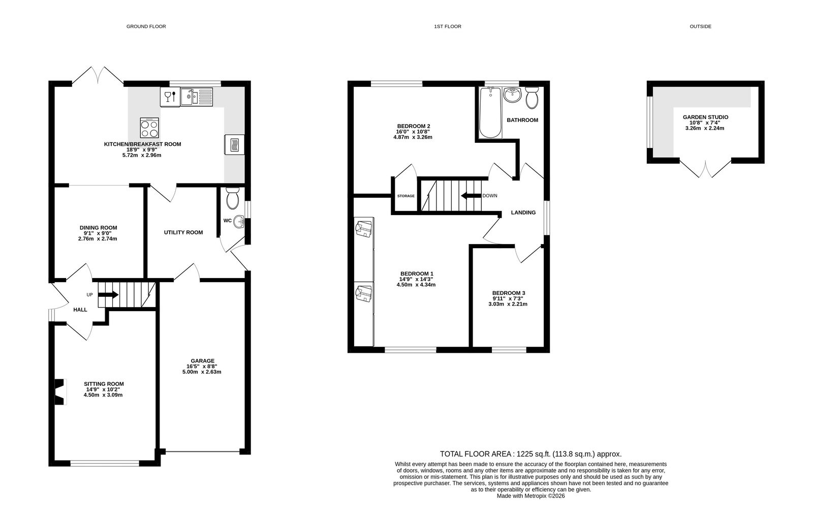 18, Burdon Drive, Hereford floorplan