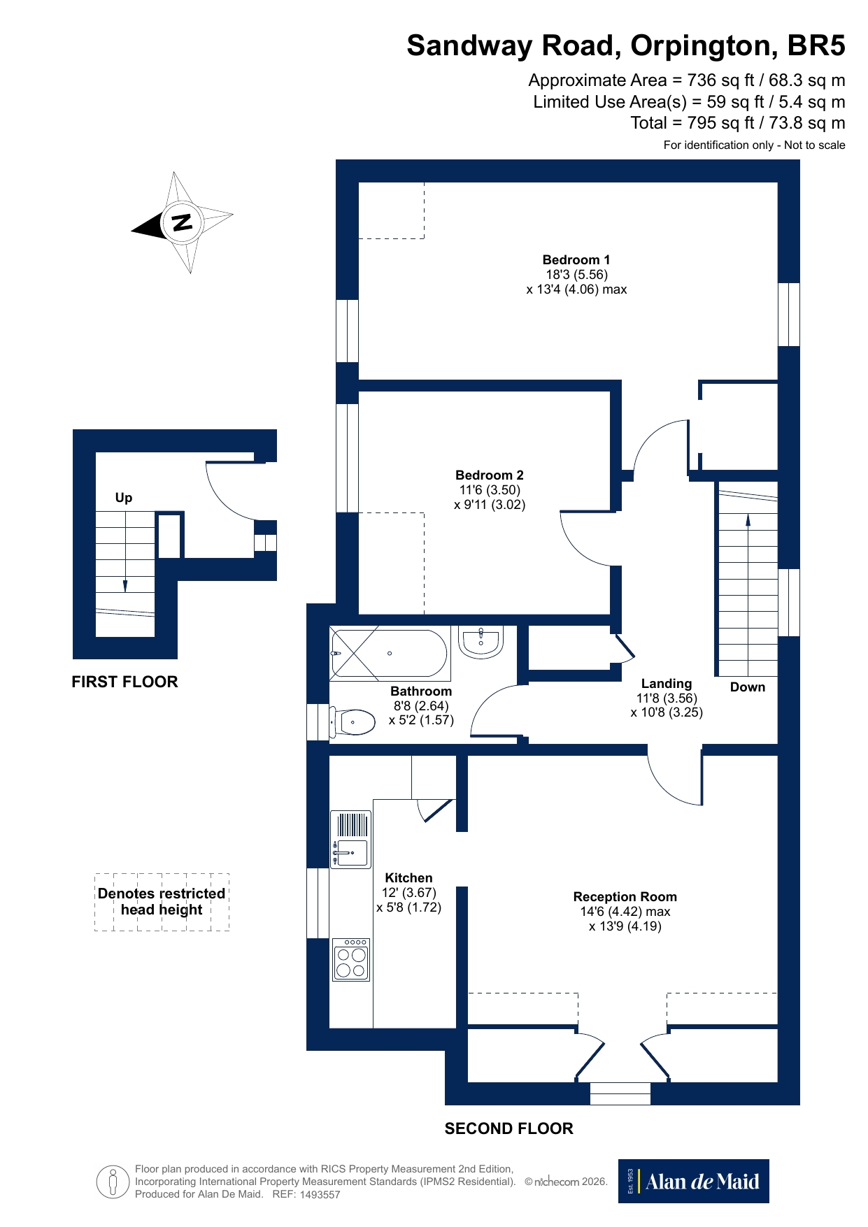 4, Sandway Road, Orpington floorplan