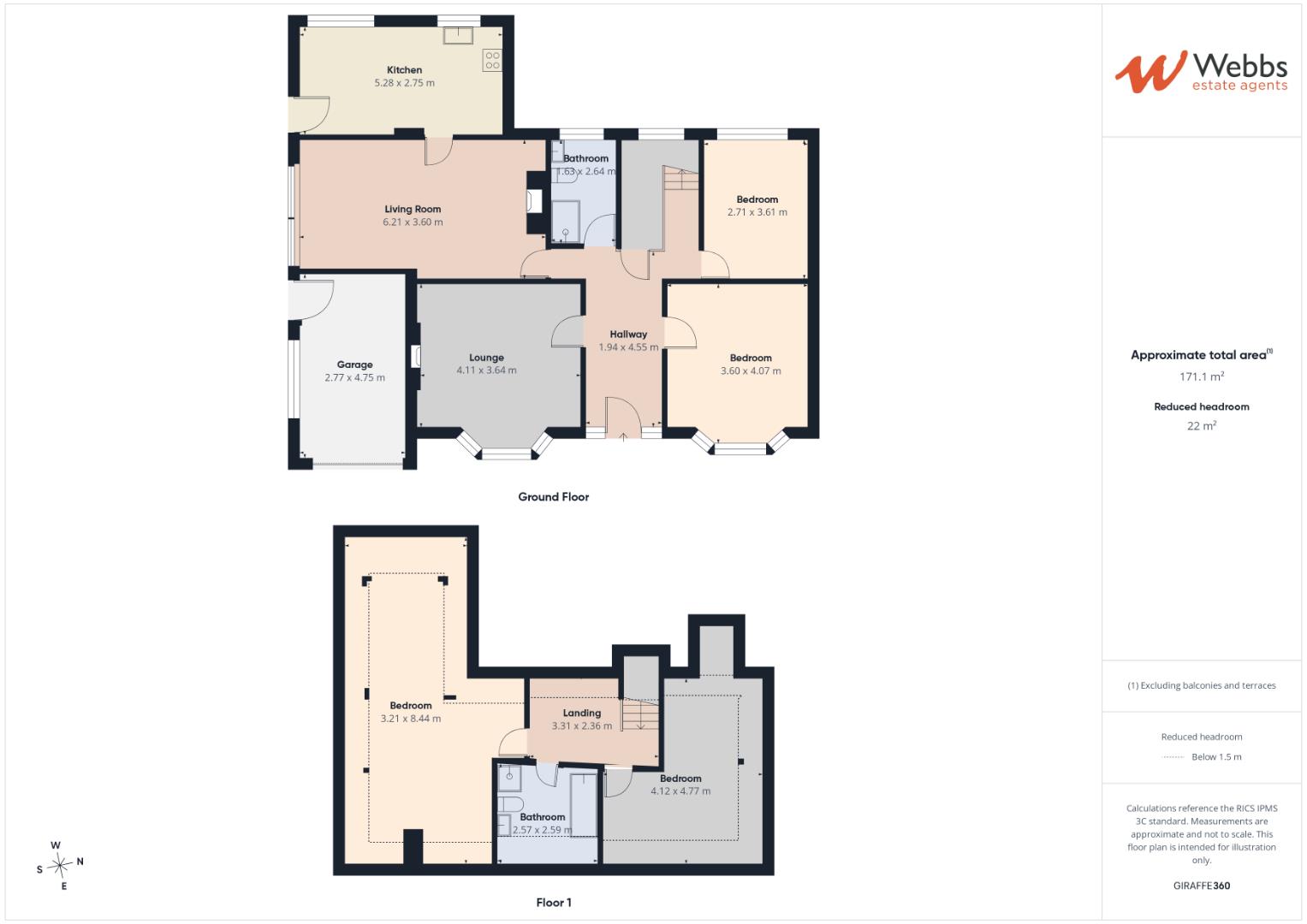 7, Hut Hill Lane, Walsall floorplan