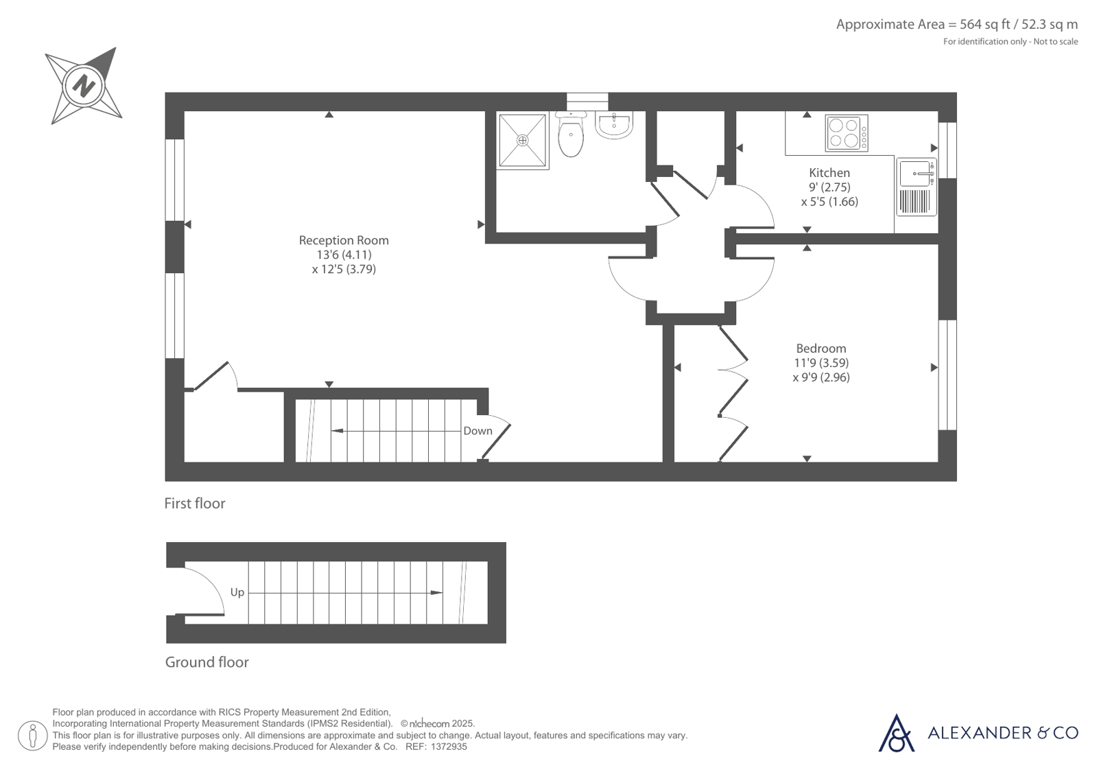 3, Limewalk, Dunstable floorplan