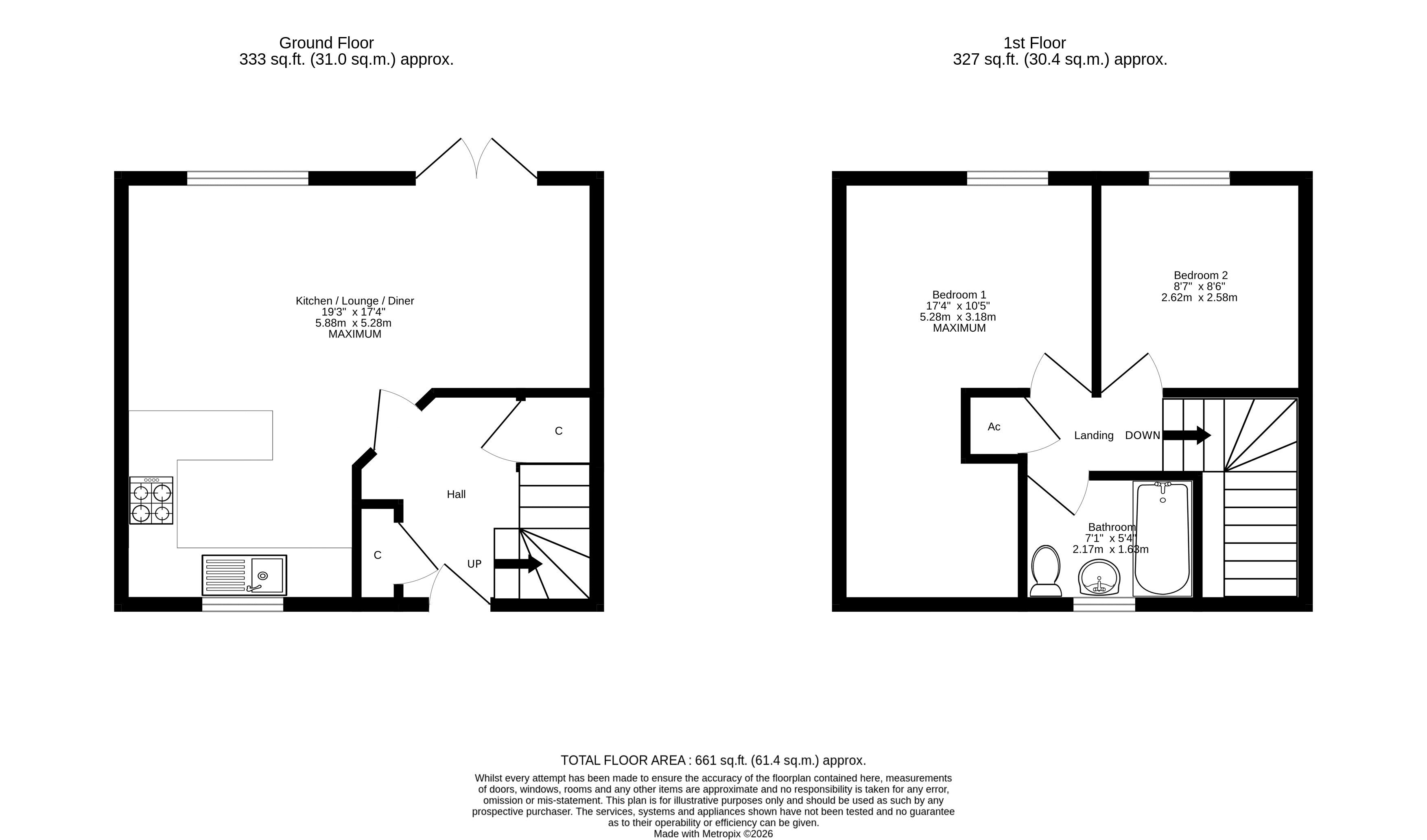 55, Pennisula Cottages Staitheway Road, Norwich floorplan