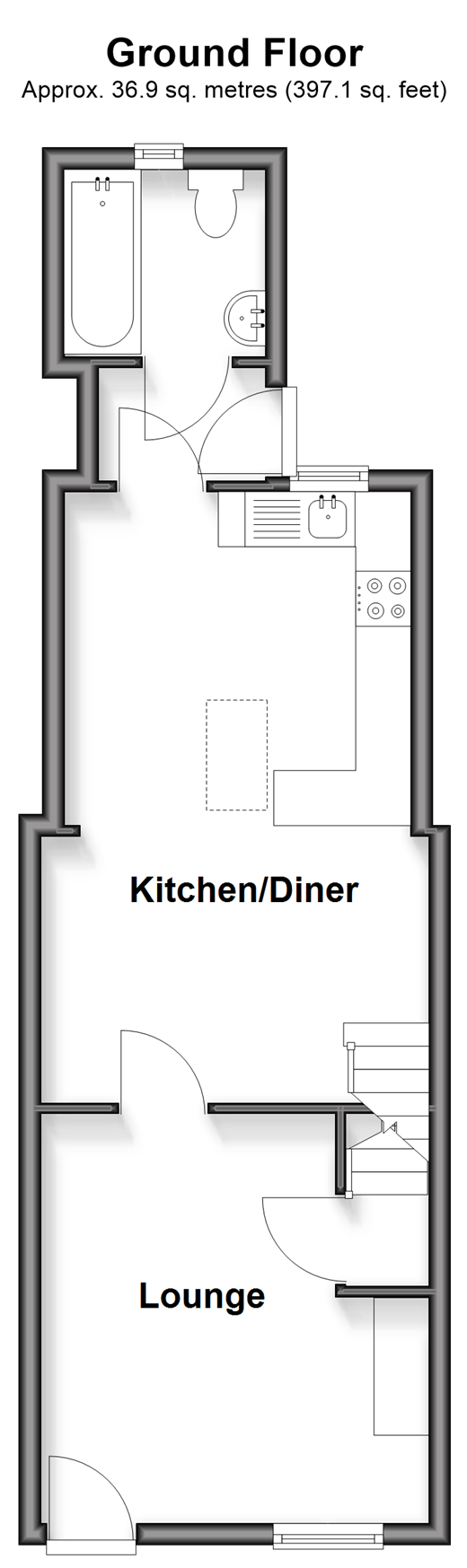 Mill Road, Gillingham floorplan