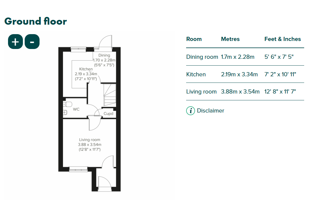 Plot 267 Ashworth Place, Exeter floorplan